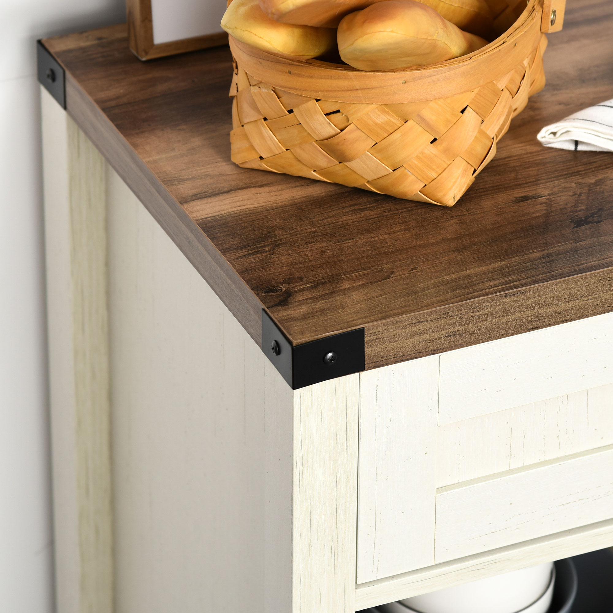 HomCom 835-332V80WT Cabinets-Kitchen - View #6