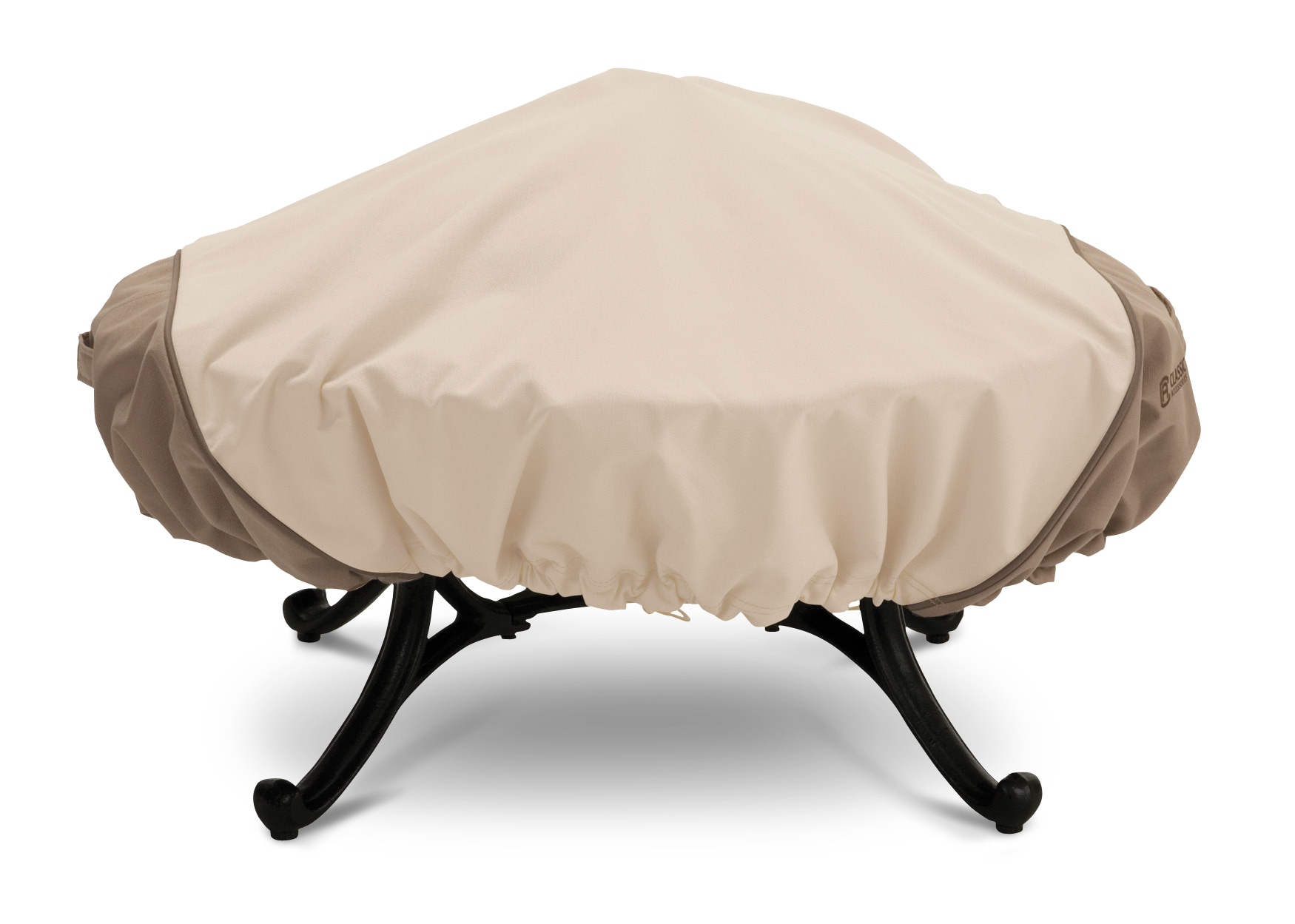 Classic Accessories 72942 60-in Pebble/Bark/Earth Round Firepit Cover