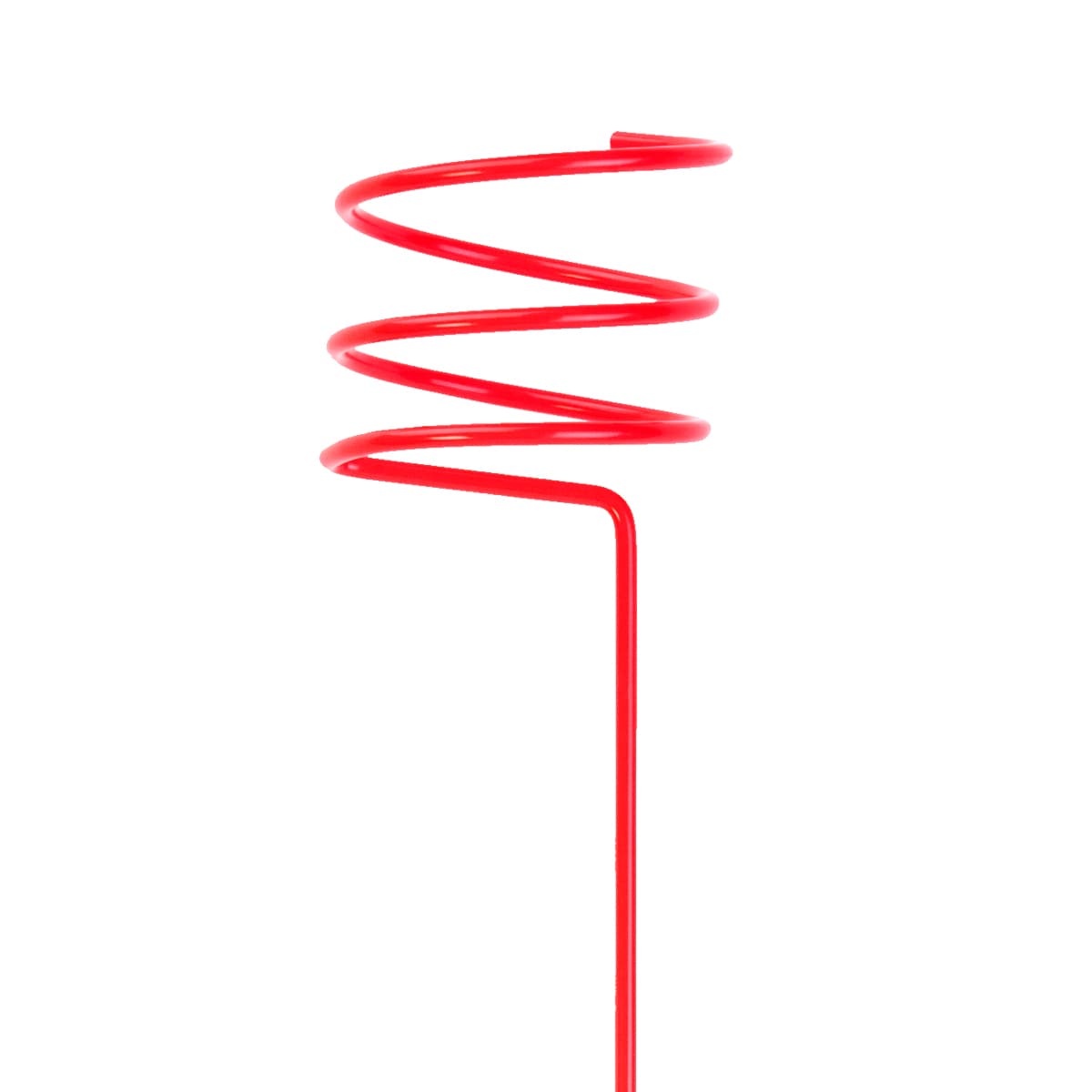 87991 36-in Red powder coated Metal Assorted Stake