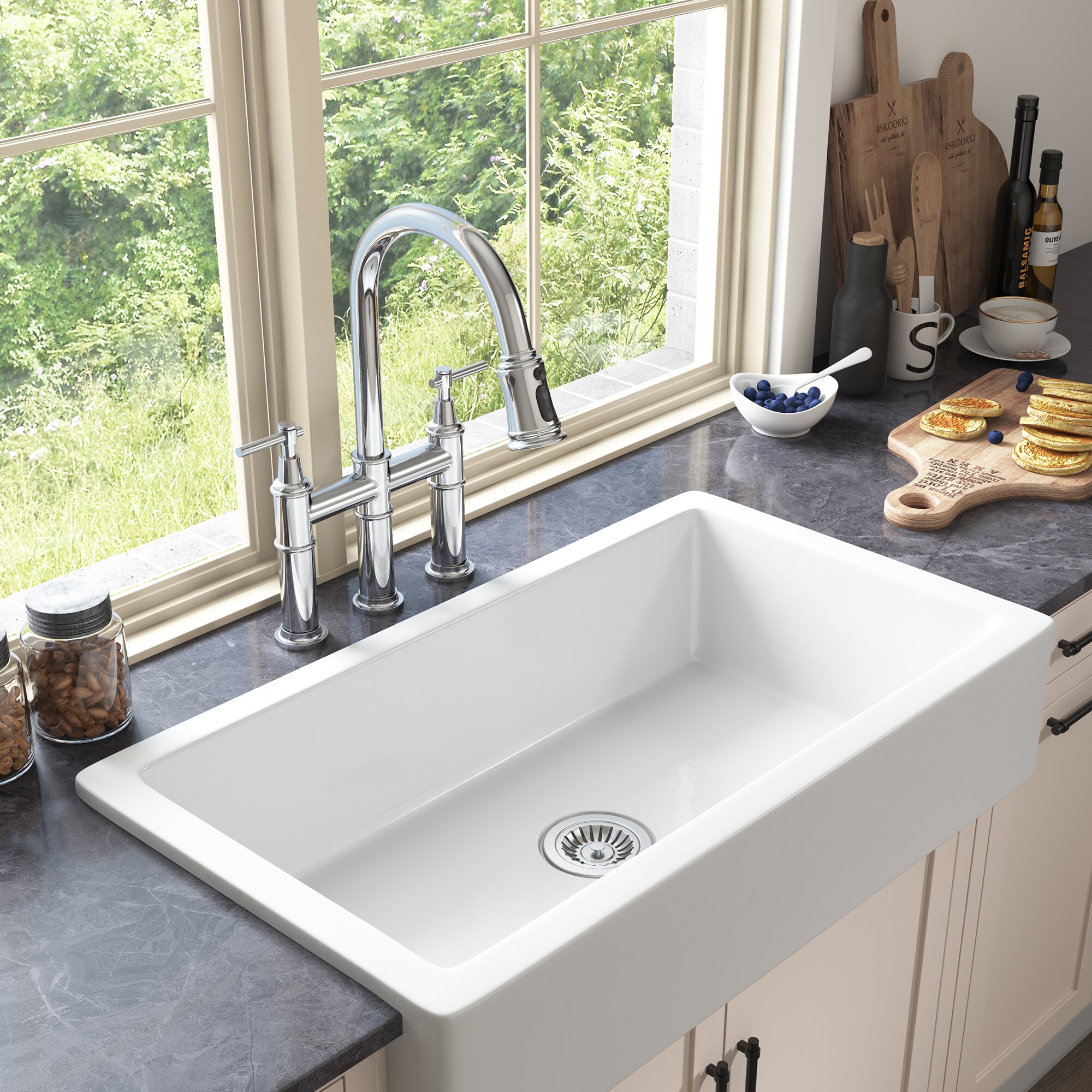 WELLFOR DTG-02KFPC Kitchen-Faucets - View #6