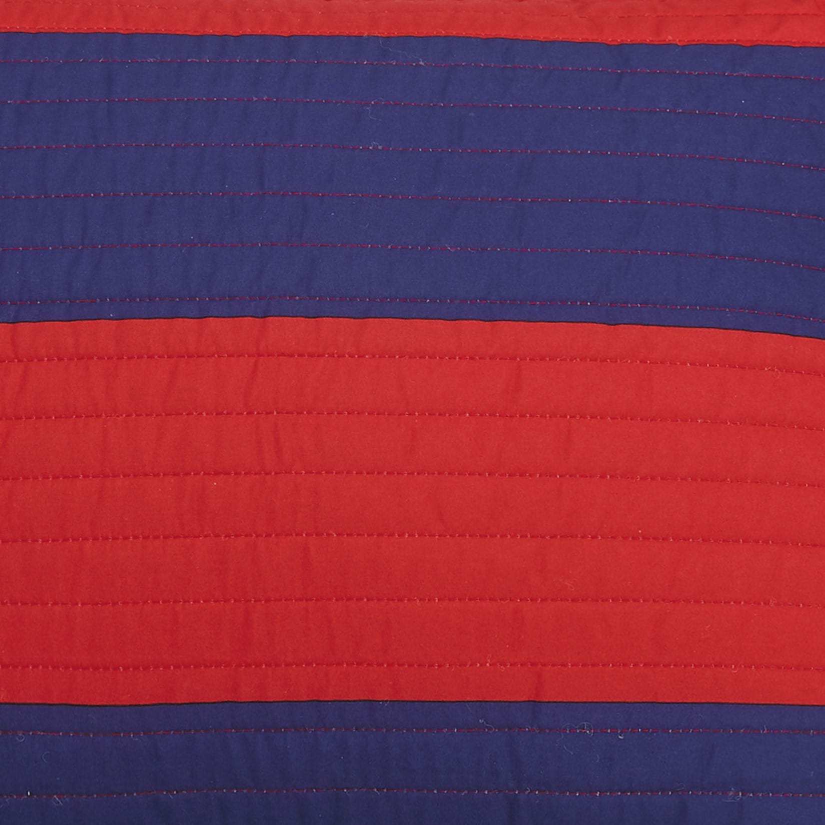 Lavelle Red and Blue Reversible Full Microfiber Quilt Set