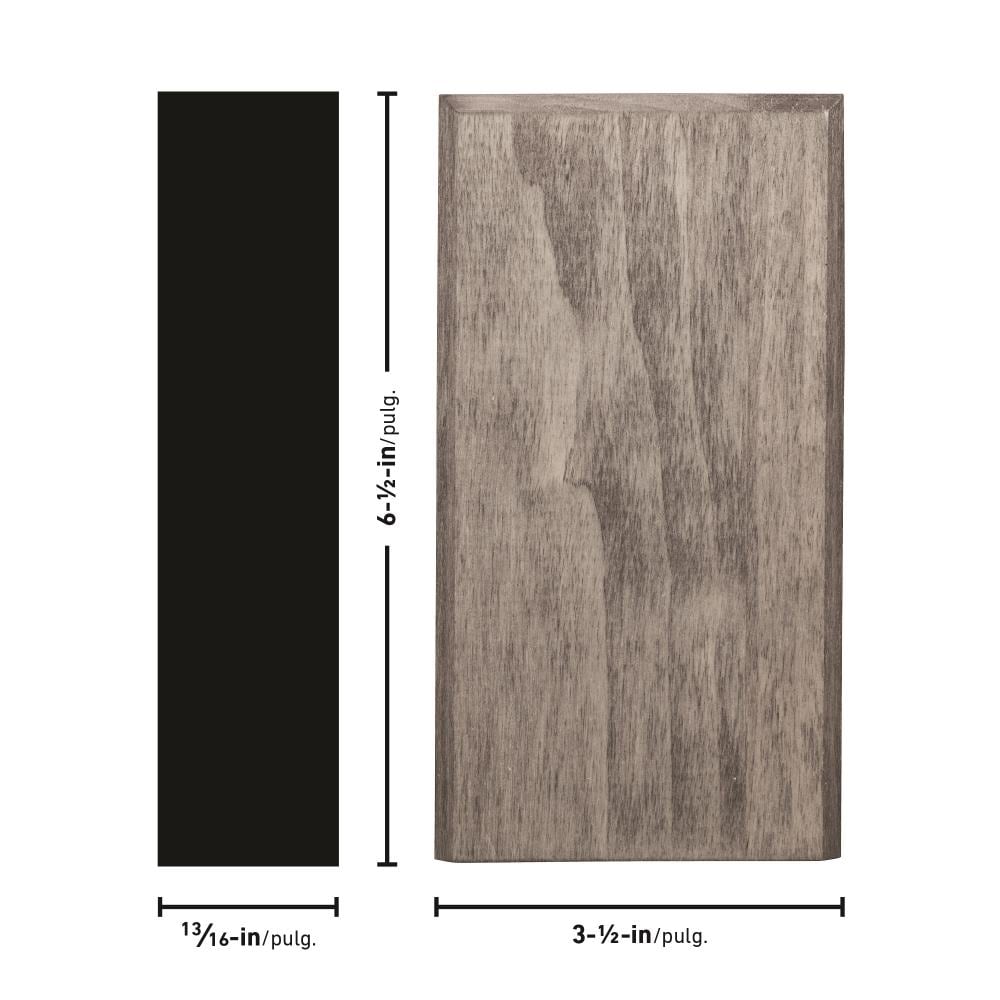 Ornamental Mouldings EV917PBGRAY Moulding-Blocks - View #4