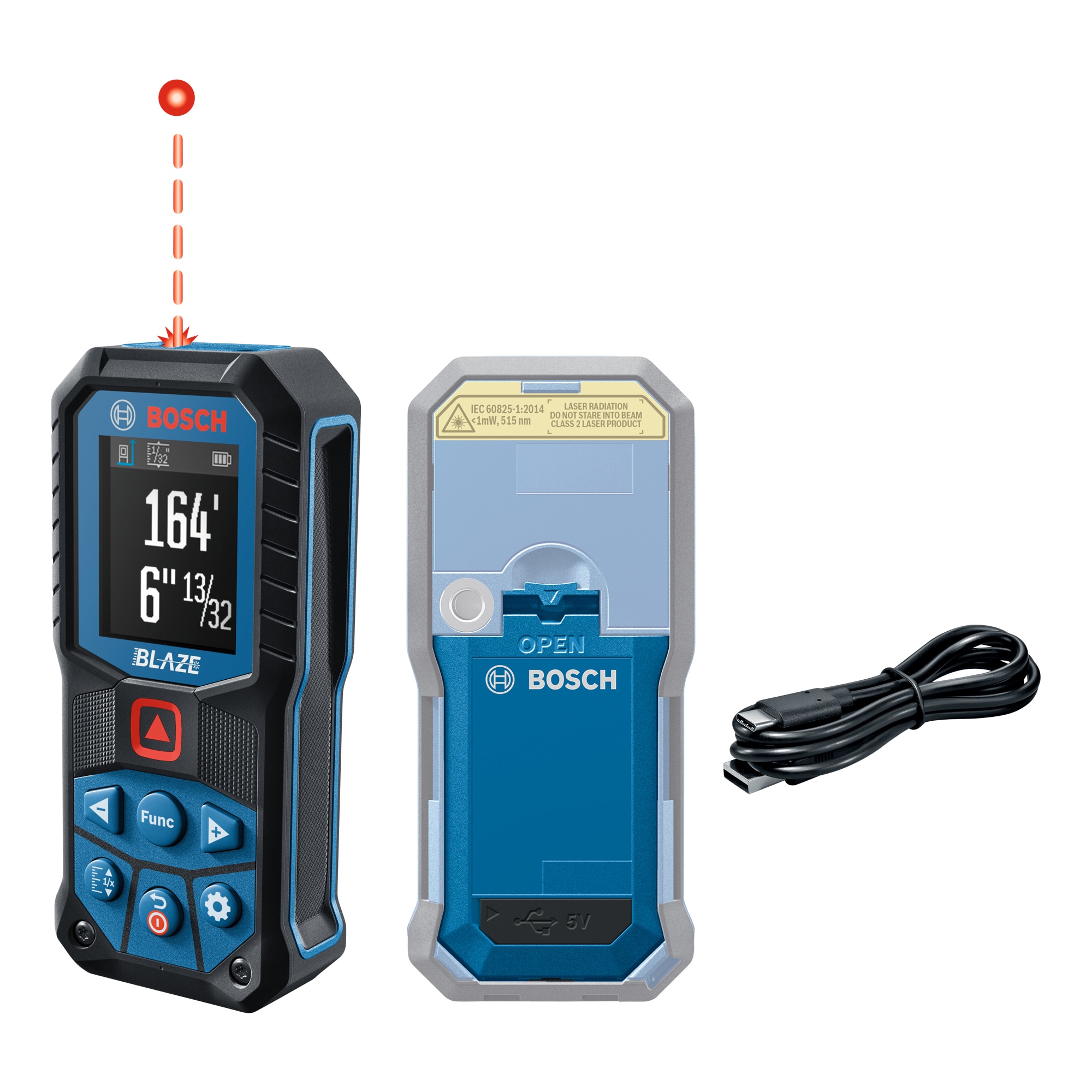 0601072H00 GLM 500 Laser distance meter and inclinometer Measuring distance  up to 50m