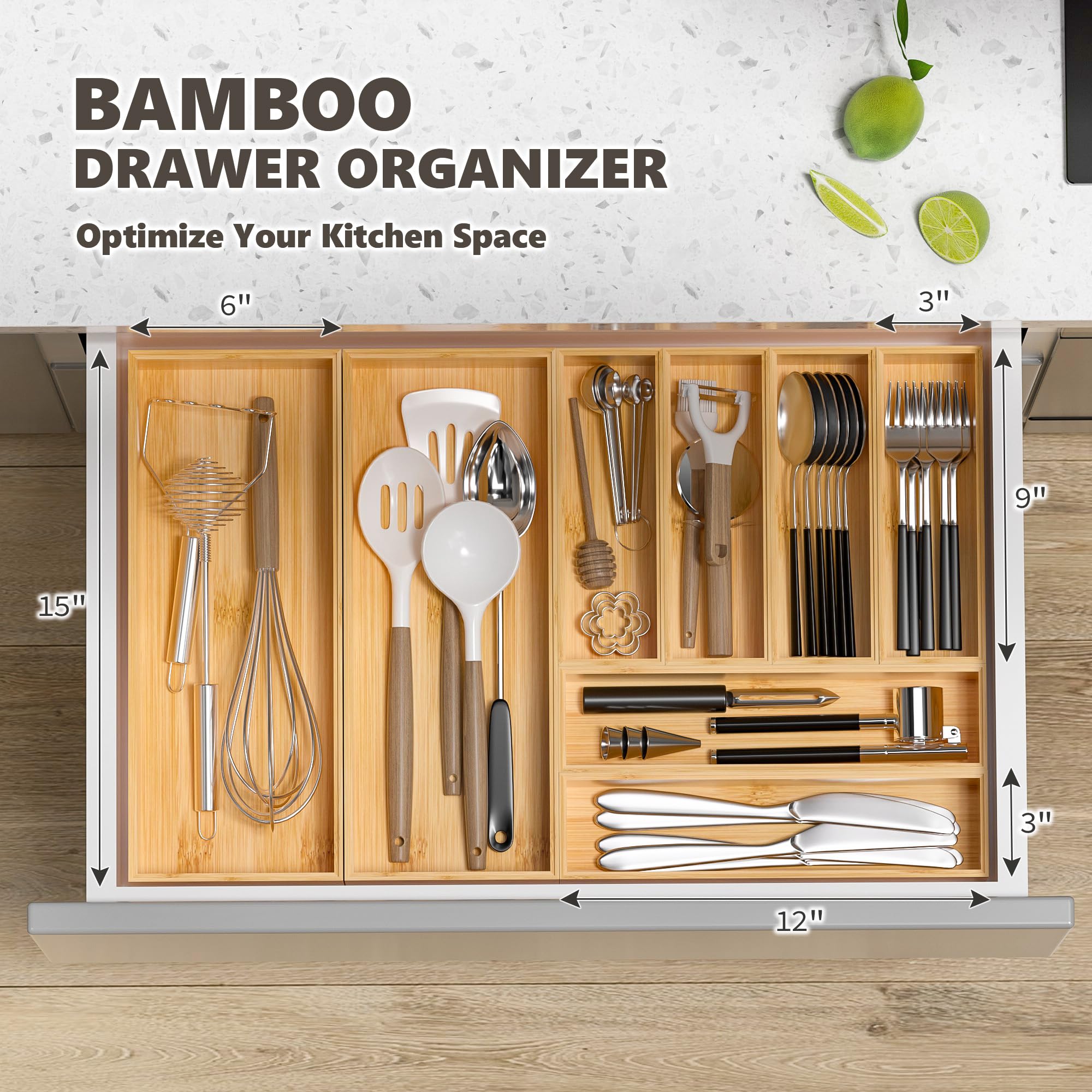 Phewnyzo LPW0722W045 Drawer-Organizers - View #3