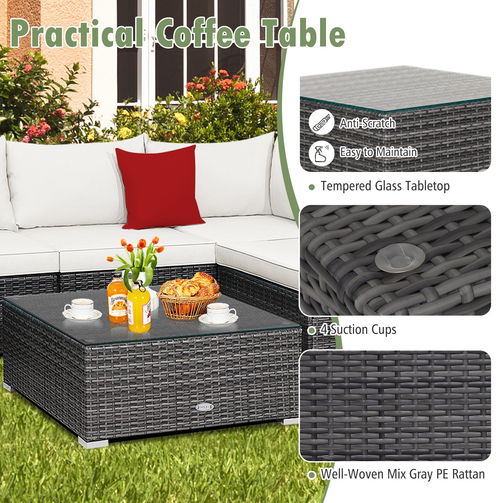 Sumyeg WF-SM-KF-SF325M Patio-Conversation-Sets - View #10