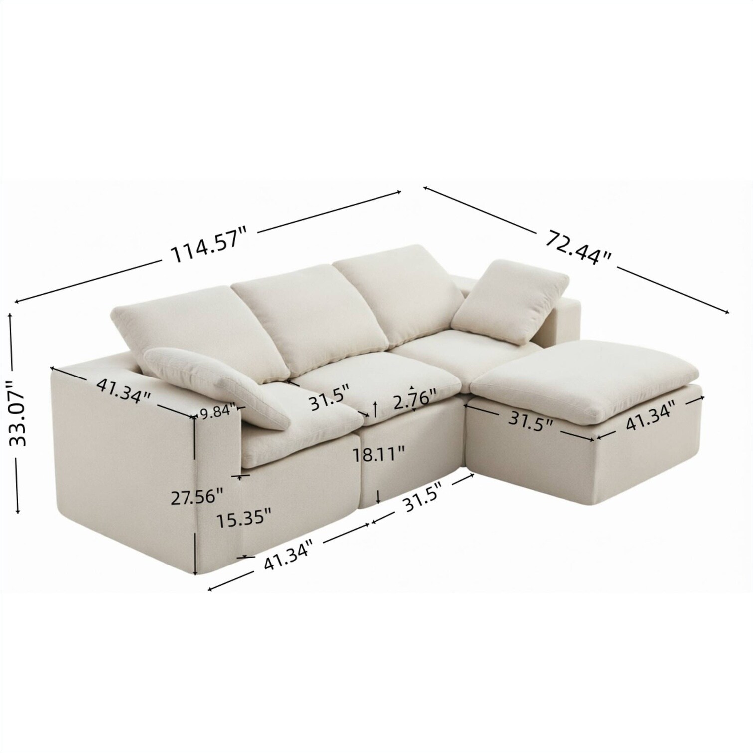 Naturefalls I0BFMXH9TUFS Sofas-Loveseats - View #4