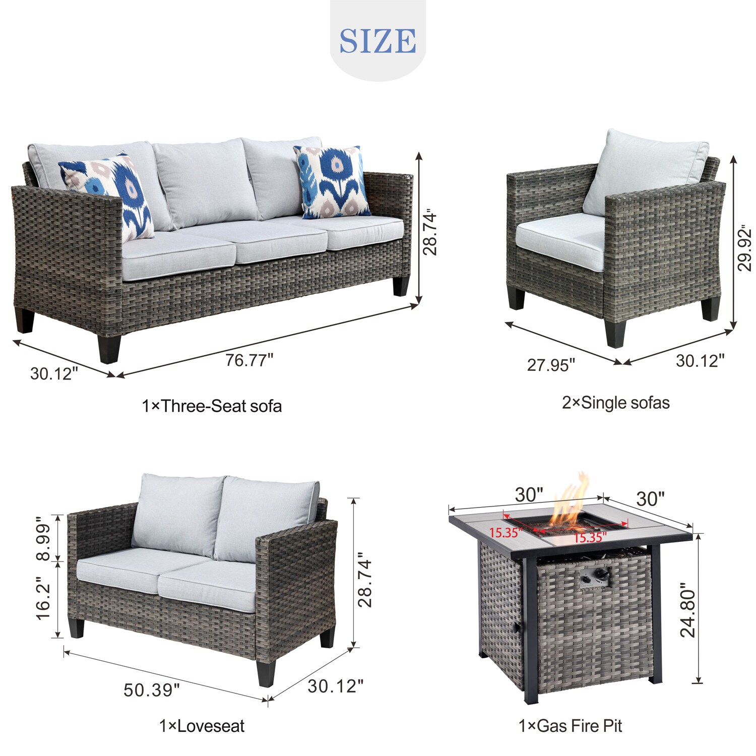 Ovios FPLRS405 Patio-Conversation-Sets - View #9