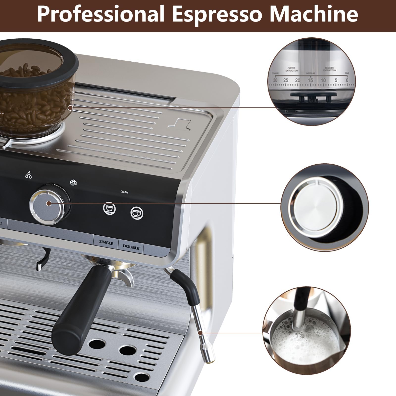 DEXSO ENCOREPHOBA8365 Espresso-Machines - View #6