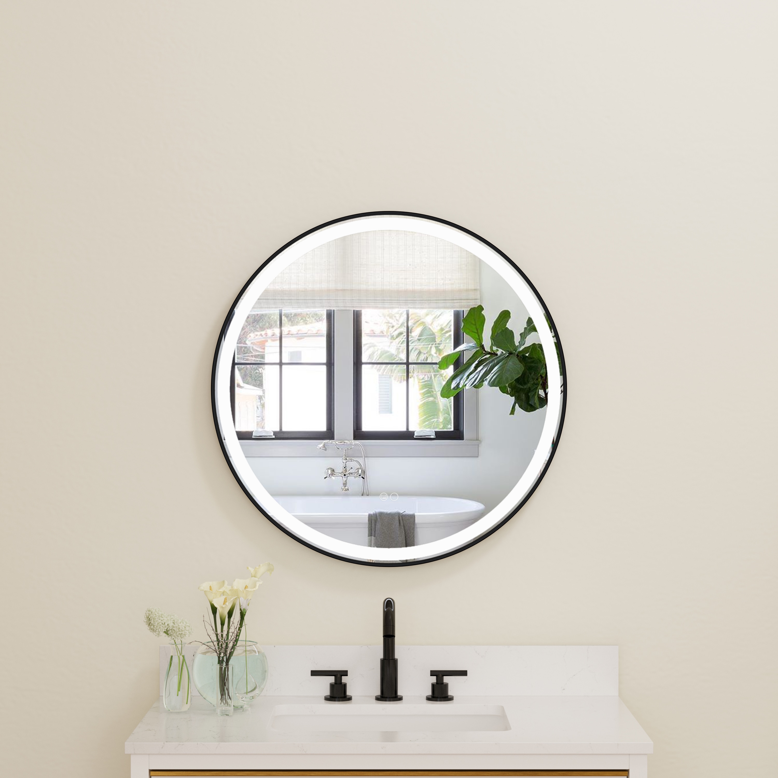 CALVON RC9-2828MB Framed-Bath-Mirrors - View #13