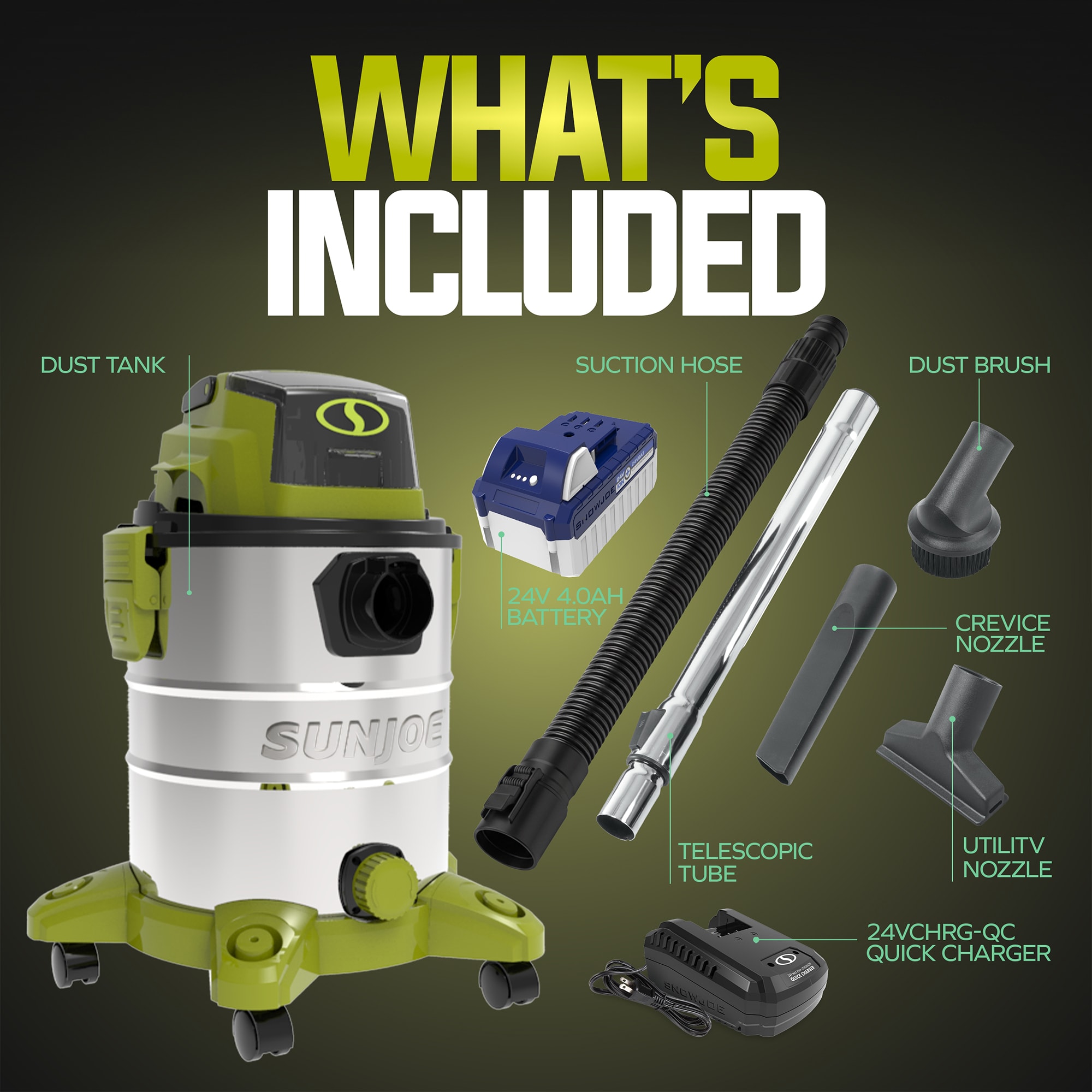 Sun Joe 416446 Canister-Vacuums - View #2