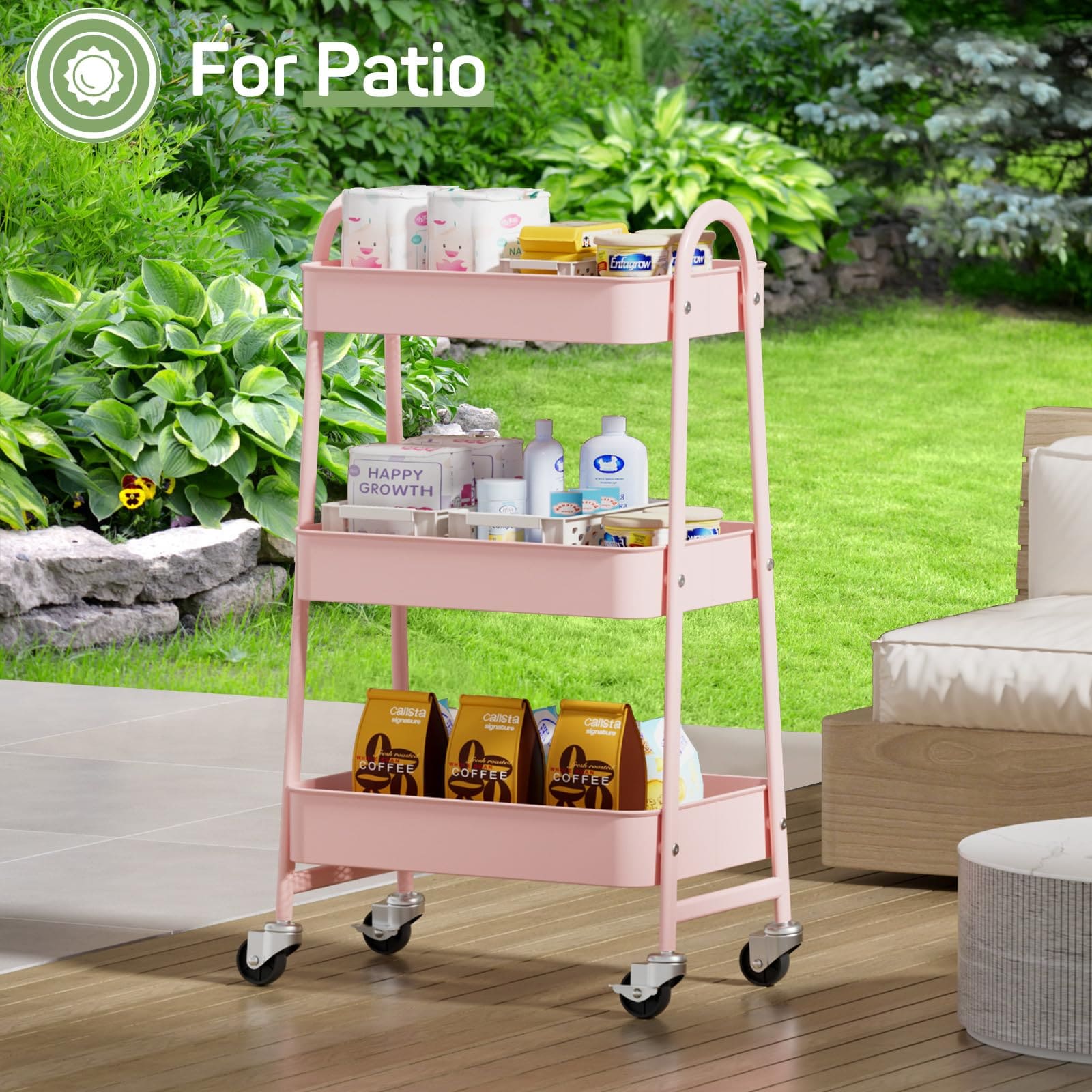 Haysky LSRY-TC3L-PK Utility-Carts - View #7