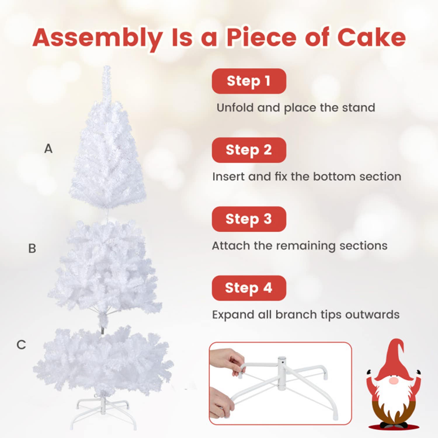 LUCKY ONE LO-CM97343P Artificial-Christmas-Trees - View #7