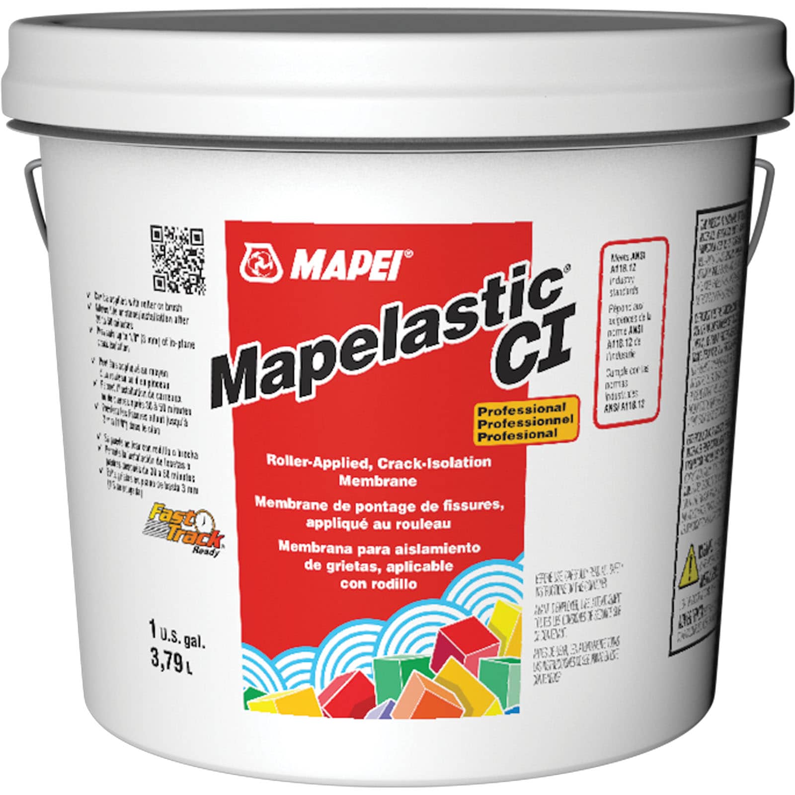 MAPEI 1671704 Mapelastic CI 1 Gallon(s) Liquid Indoor or outdoor Membrane