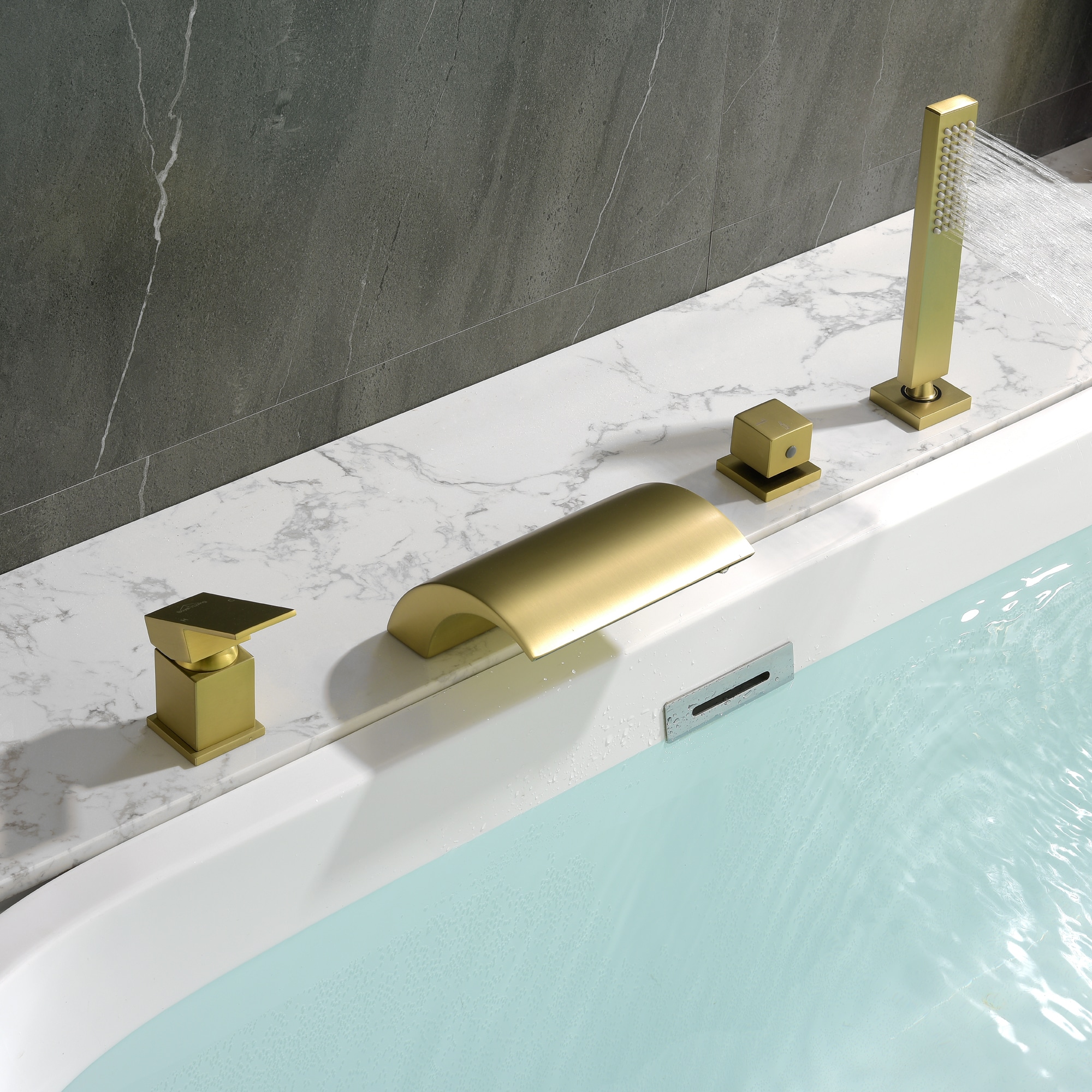 Clihome CSMD-BF17-20BG Roman-Tub-Faucets - View #3
