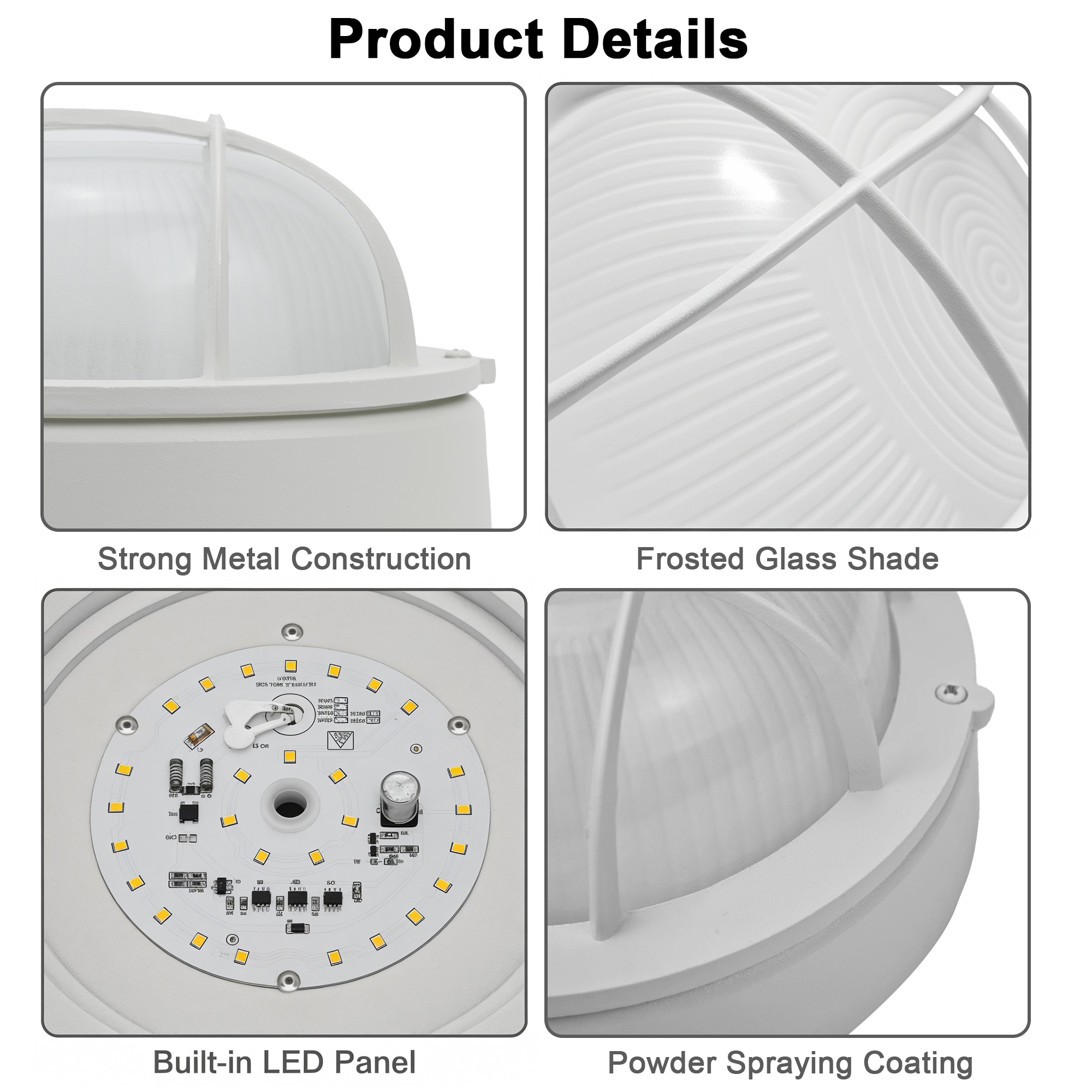 Hukoro LEDFL85451-WH-OD Outdoor-Wall-Lighting - View #4