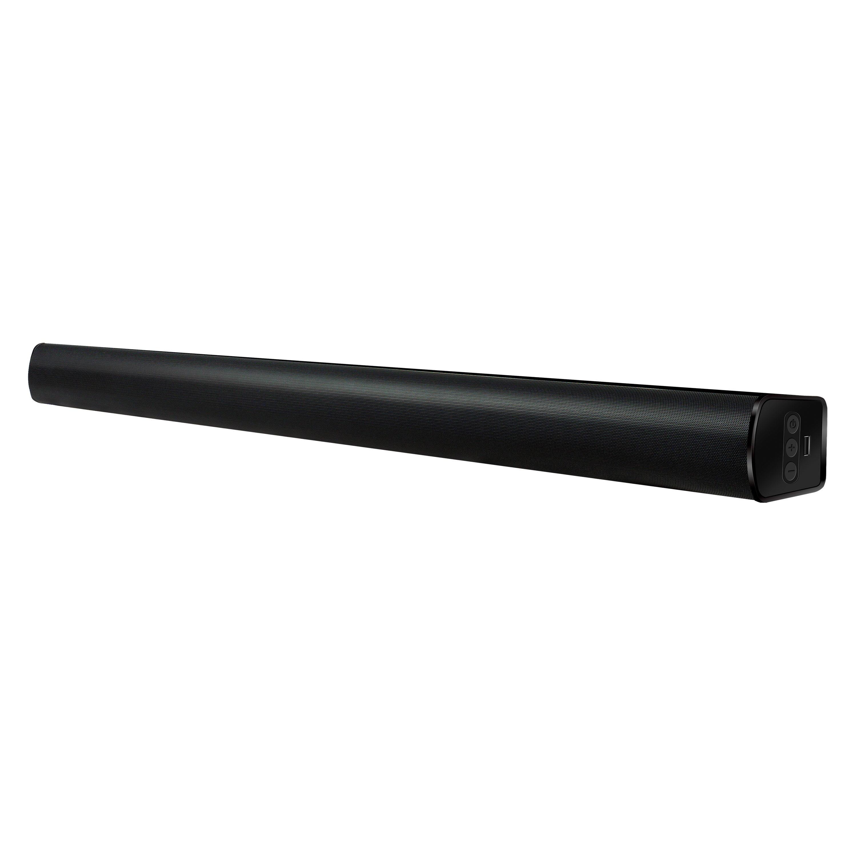 35-in 2.63-in 2-Channel Bluetooth Compatibility Black Sound Bar | - Supersonic SC-1421SB