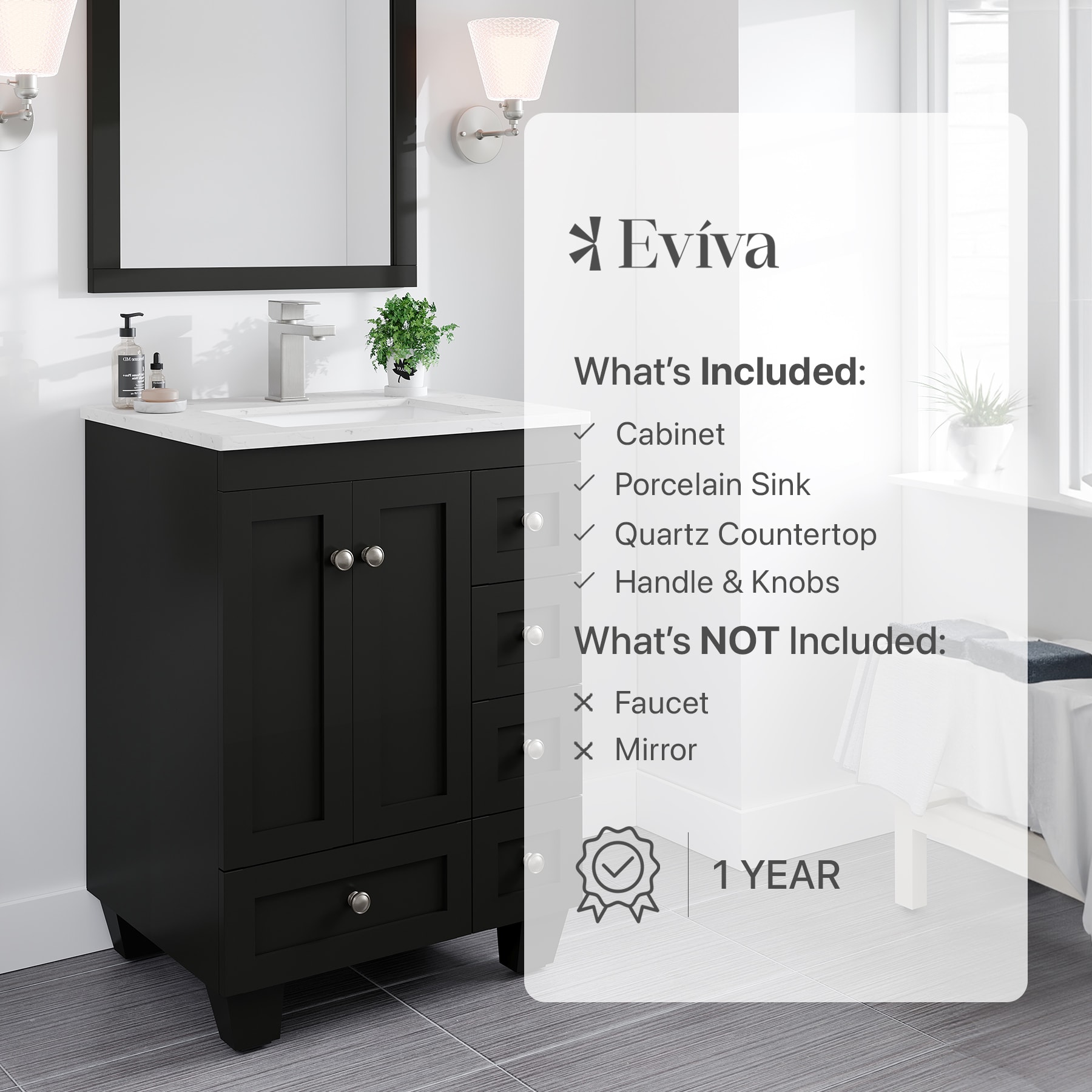 Eviva EVVN69-24ES-Q Bath-Vanity-Combo - View #7