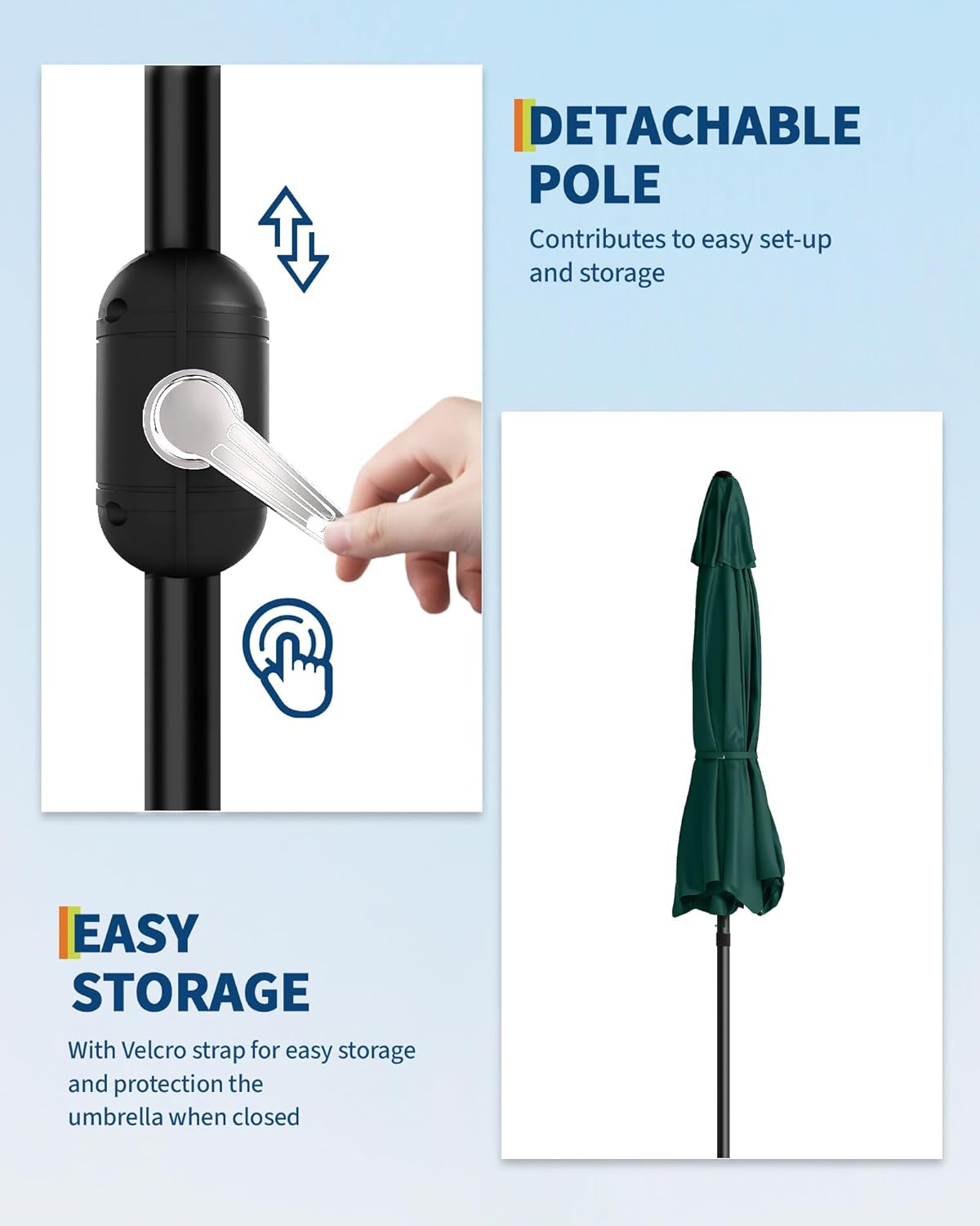 Qeetex PATIO-PPGNSV6 Umbrellas-2 - View #5