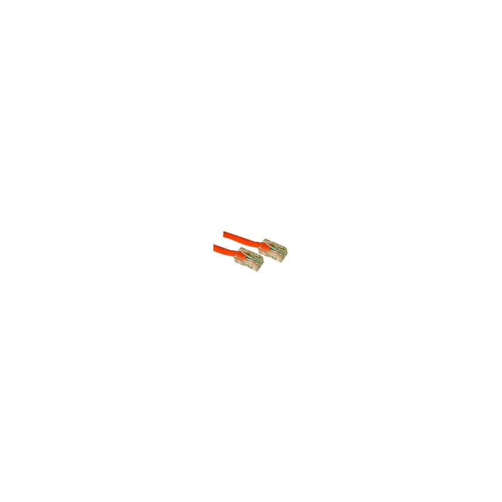 C2G CTG1007 Cables to Go 24513 10ft CAT 5E CROSSOVER PATCH CABLE ORANGE