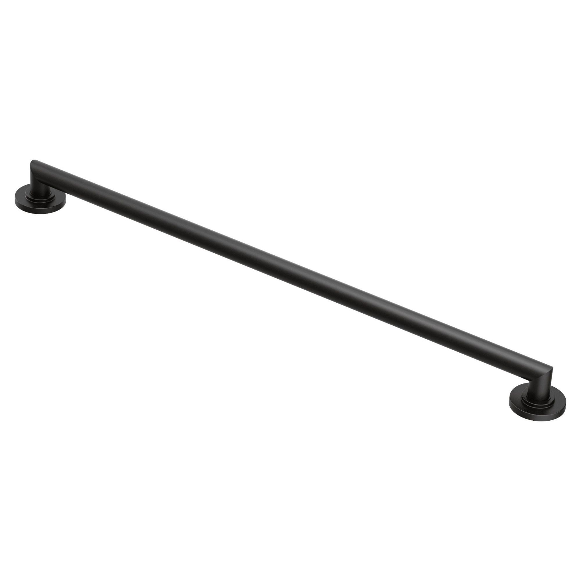 Moen YG0836BL Arris 36-in Matte Black Wall mount ADA Compliant Grab Bar ( 500-lb Weight Capacity )