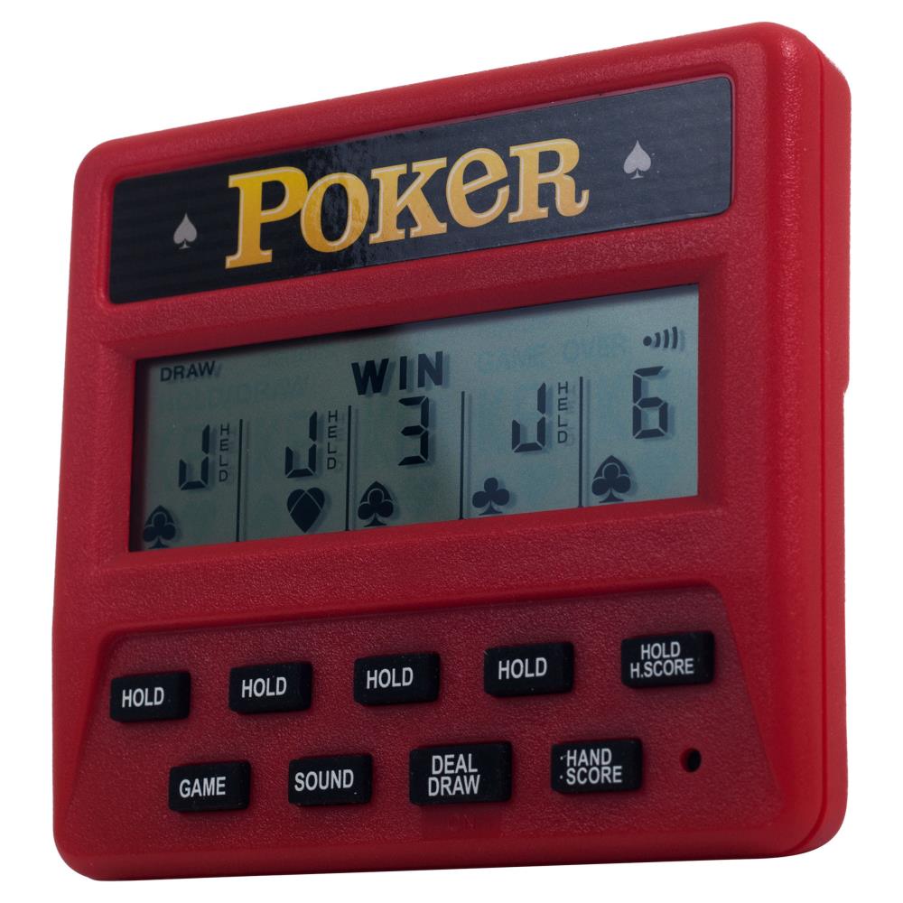 Radioshack Deluxe 2 Player Draw Poker Handheld Electronic 