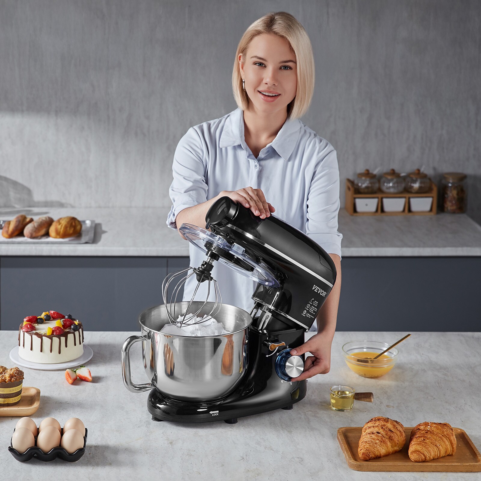 VEVOR ZRLTMSJBJHS6K8MXAV1 Stand-Mixers - View #2