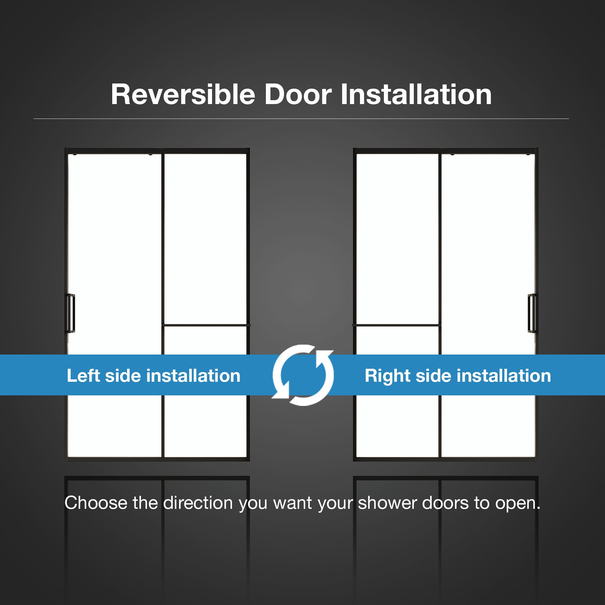 OVE Decors 15SGP-ZORA48-BLK Shower-Doors - View #11