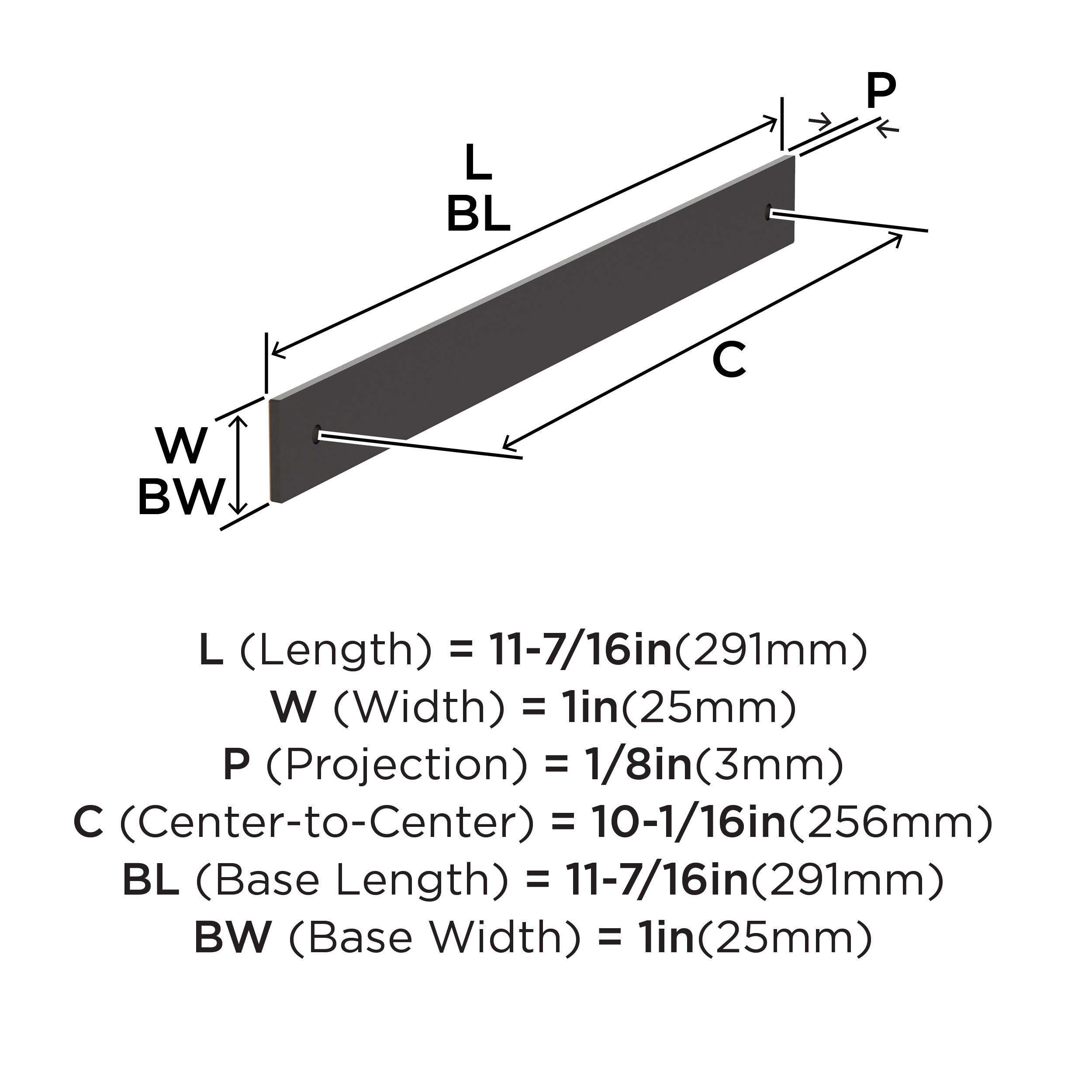 Amerock BP37767ORB Drawer-Hardware - View #4
