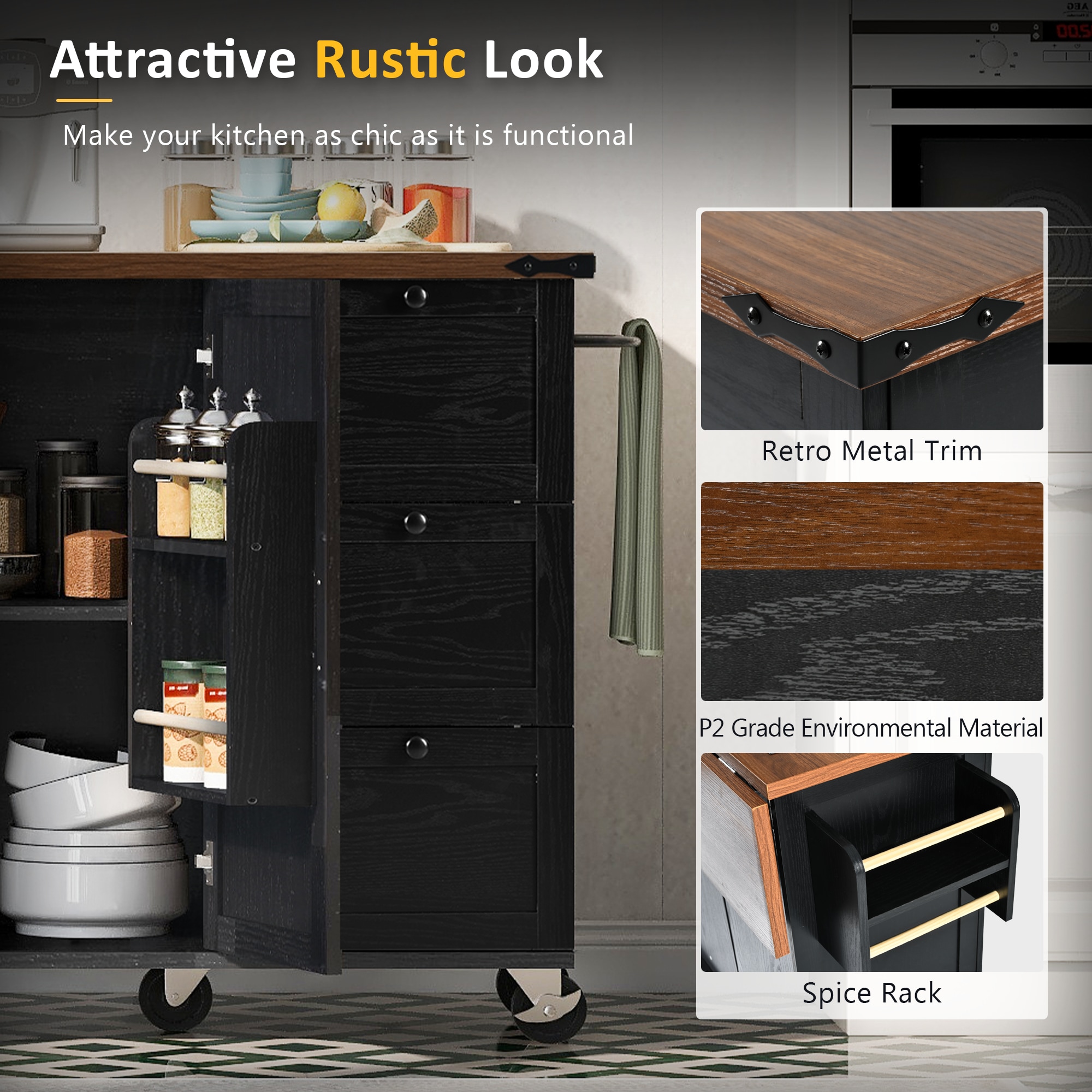 Kahomvis KK-QPO2-9B Kitchen-Furniture - View #5