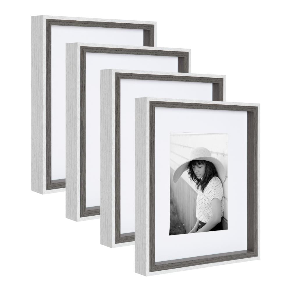 Malden White Matted Wall Frame, 11x14