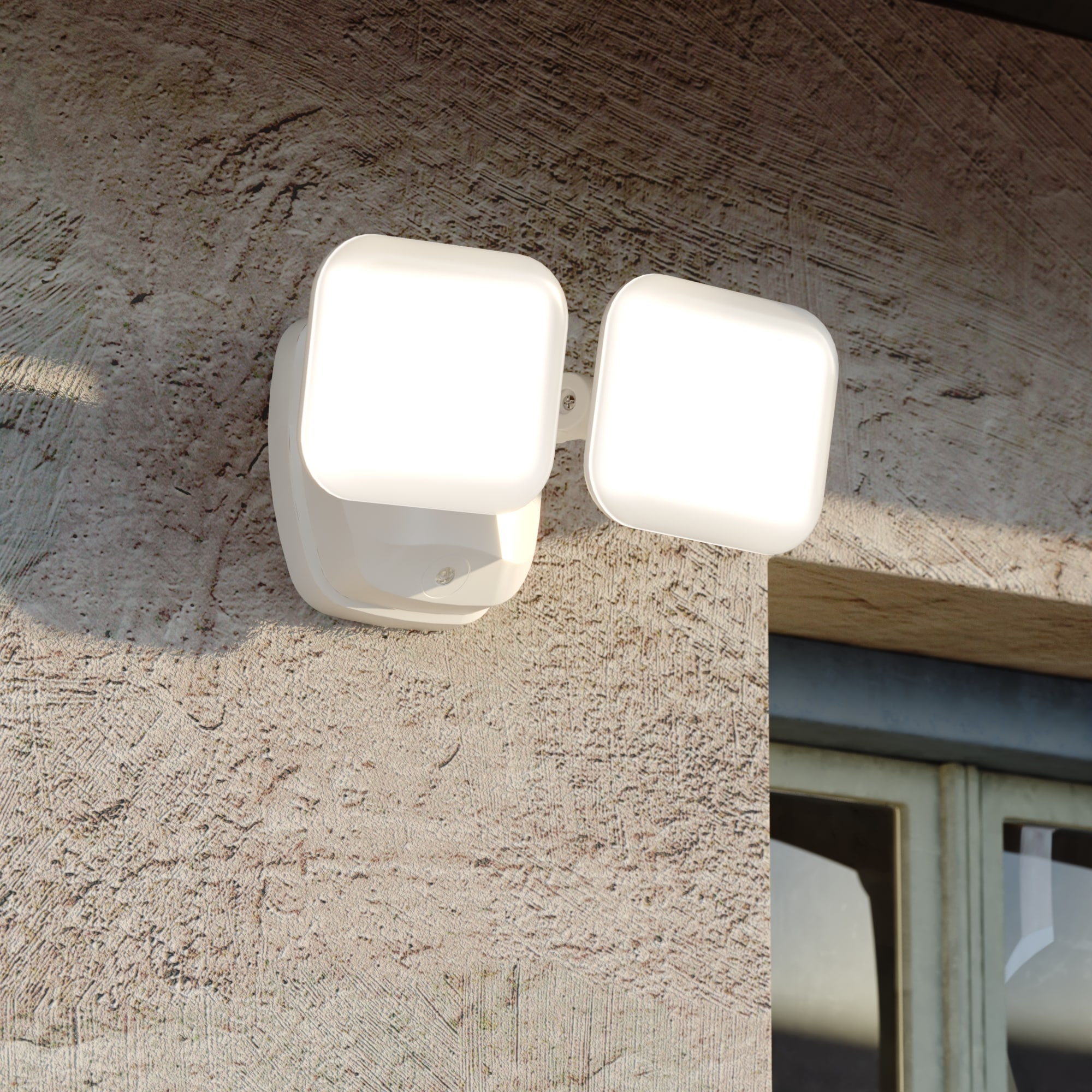 Cascadia T0616 Theta 2200 -Lumens 12 -Watt White Line voltage Daylight Hardwired LED Flood light