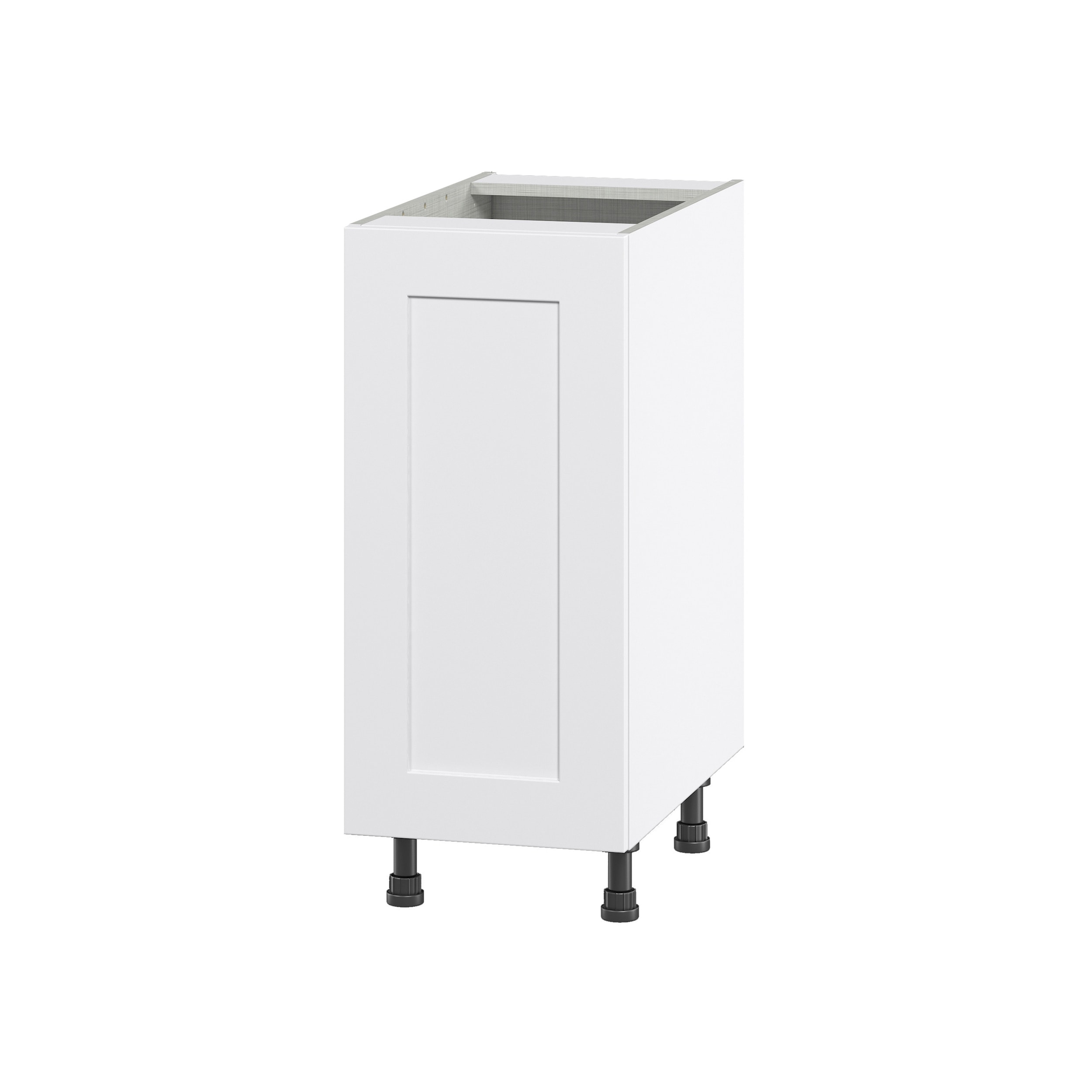 Hugo&Borg Jolie 15-in W x 34.5-in H x 24-in D Warm White 3-Drawer Base Fully Assembled Cabinet