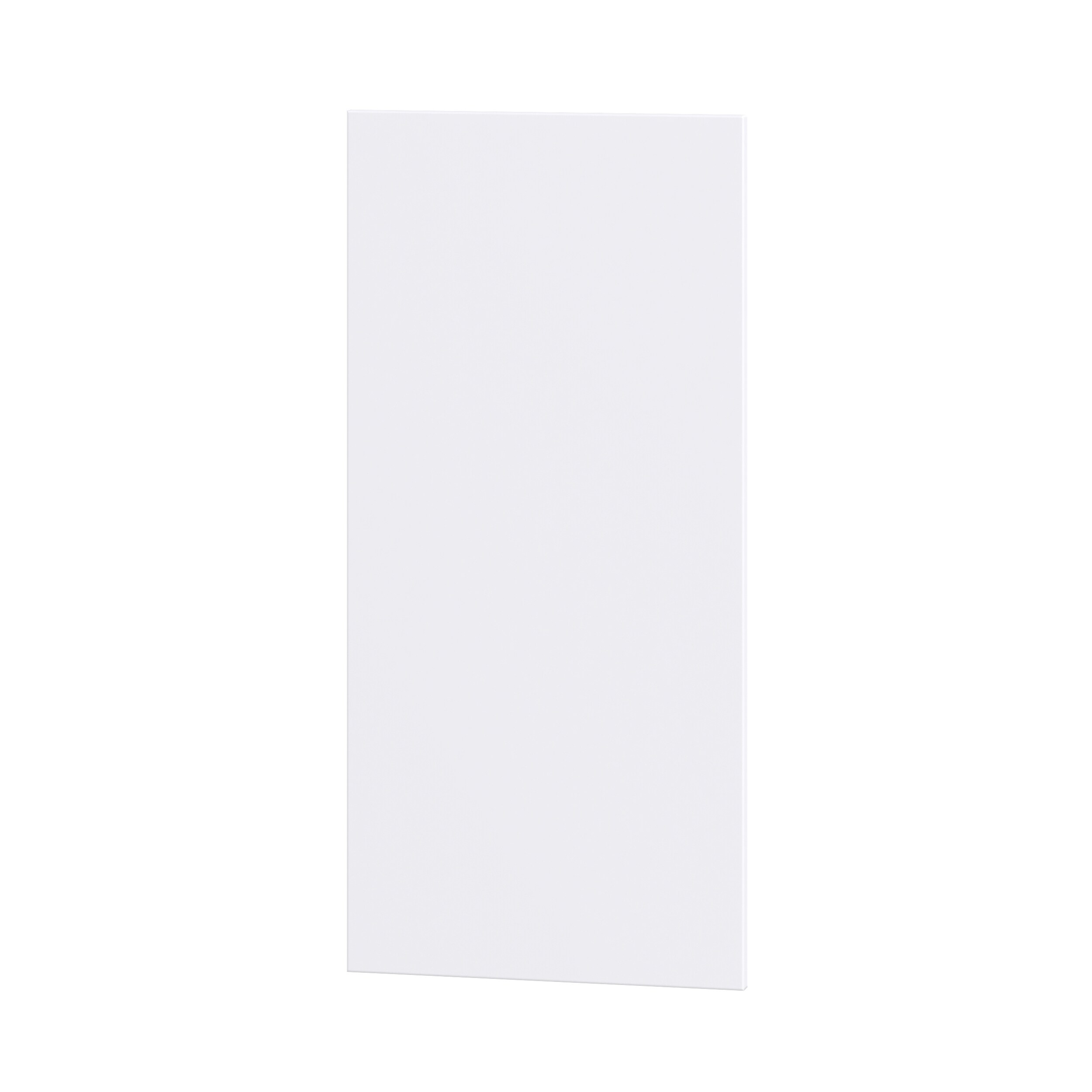 Hugo&Borg DSDR16.535-LA Lasalle 16.5-in W x 35-in H Bright White Slab Laminate Slab Wall cabinet door (Fits 18-in x 30-in wall box )