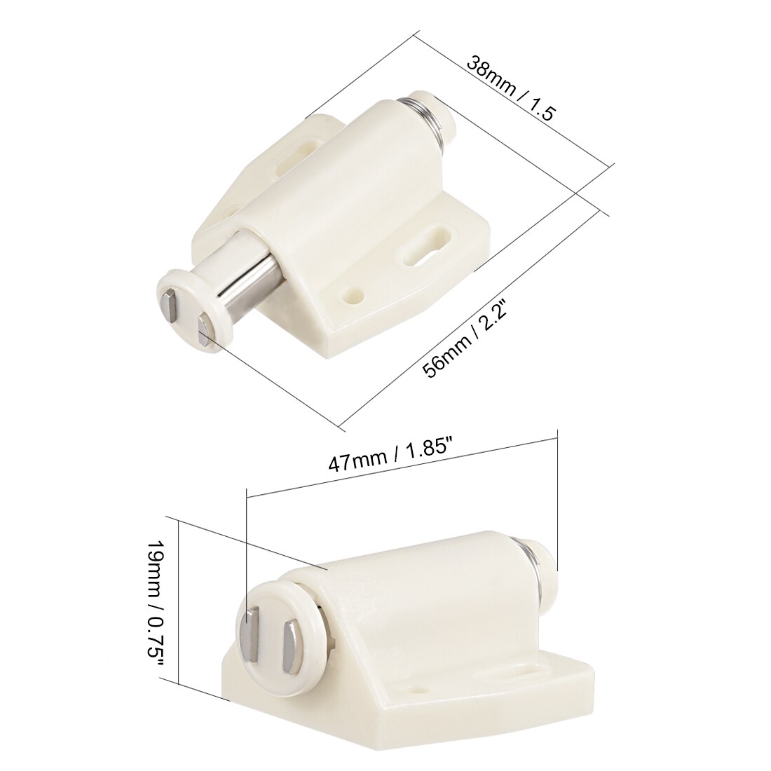 Unique Bargains S25093001UX9557 Cabinet-Latches - Thumbnail View #2