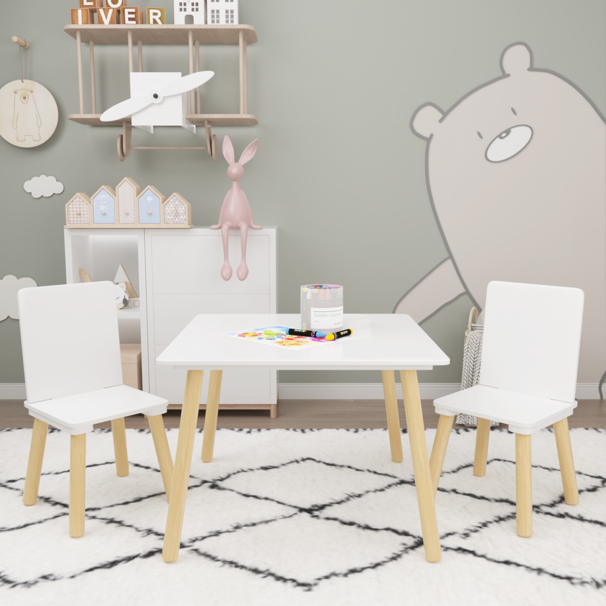 ToolCat LDSG-123-WS Kids-Play-Tables - View #13