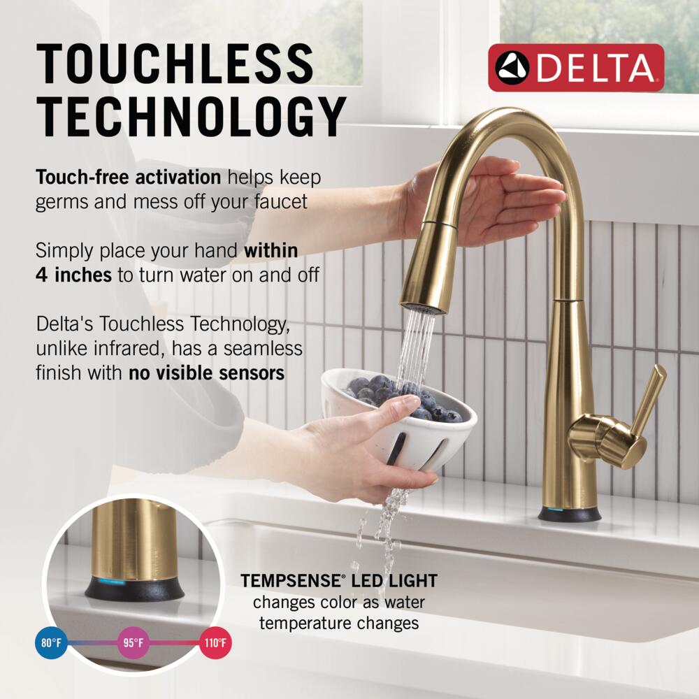 Delta 9113TLV-CZ-DST Kitchen-Faucets - View #4