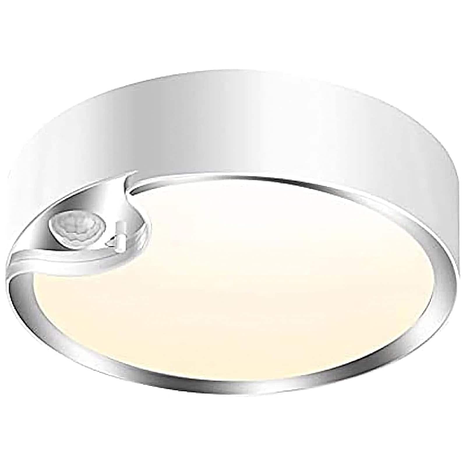 Lukvuzo  Motion Sensor Light Indoor power cell Operated 80 LED Wireless Ceiling Light power cell Powered for Closet Shower Pantry Stair Hallway