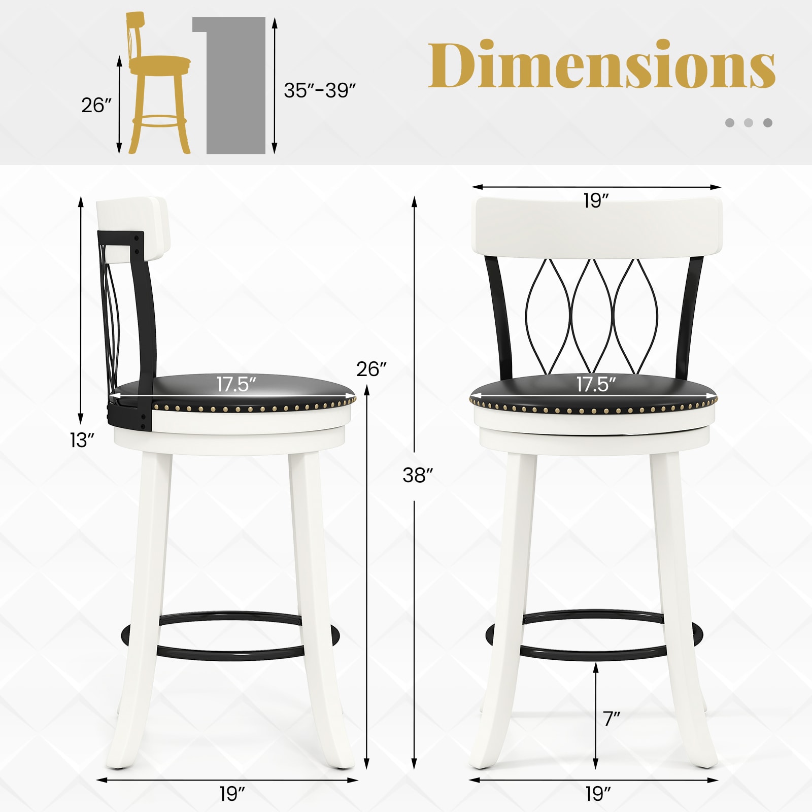  ID12866BS24 stools - View #9