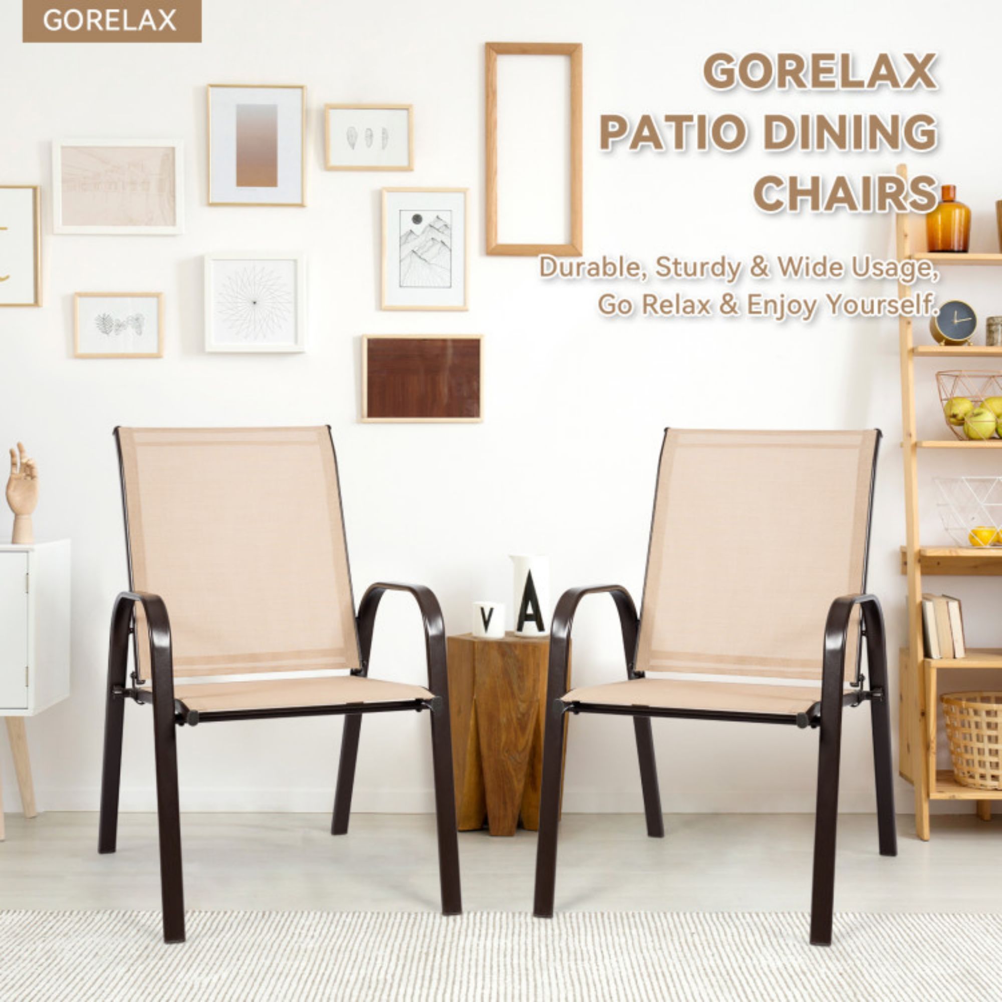 Clihome CL-BHF386WH Patio-Chairs - View #3