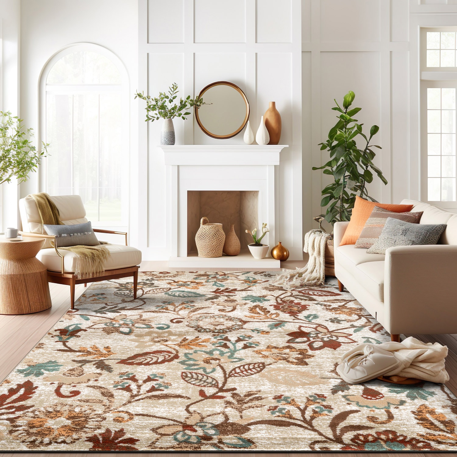 World Rug Gallery WR145BEIGE8X10 rugs - View #2