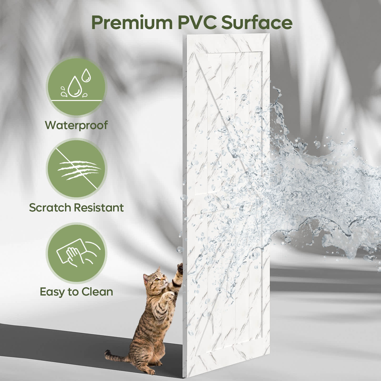 Bestier LOW-K800692B-WHBE Barn-Doors - View #6