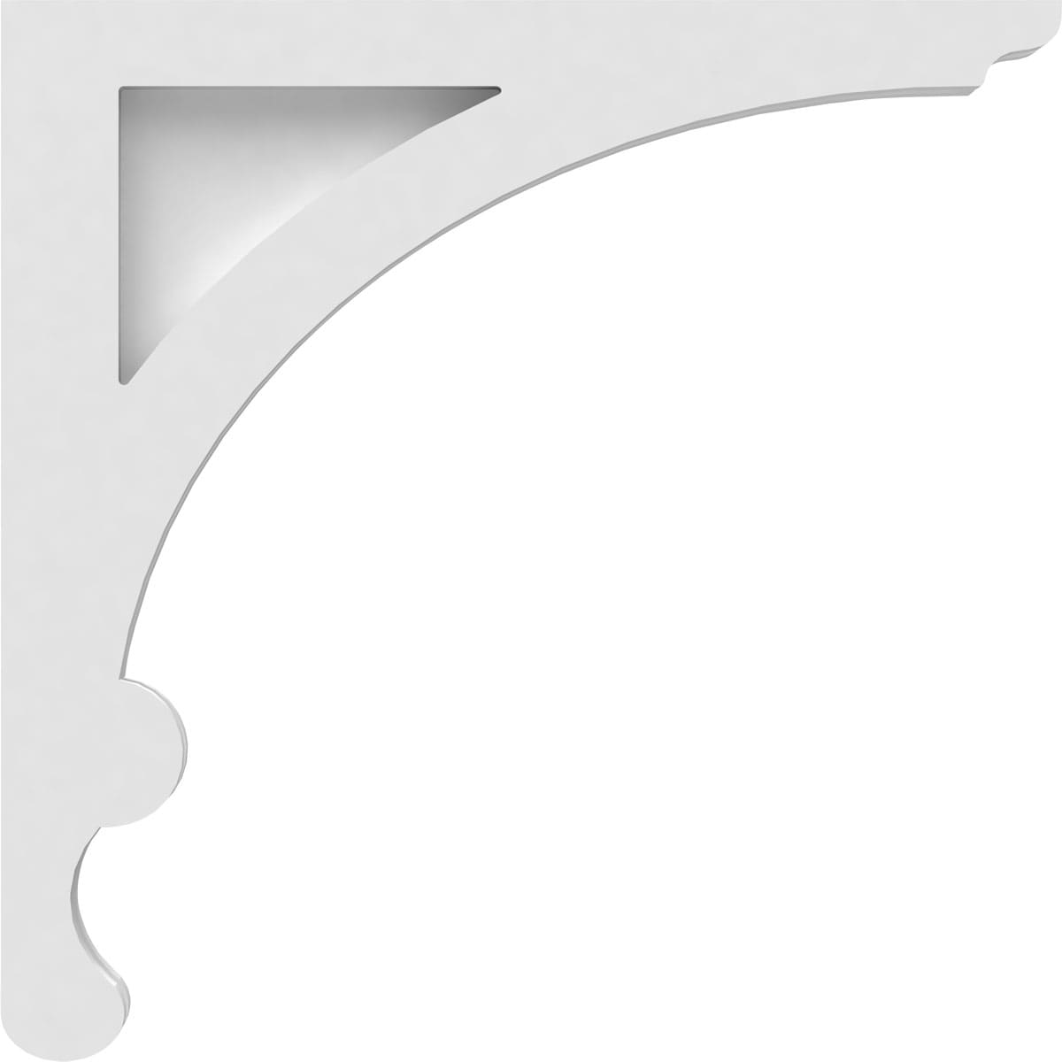 Ekena Millwork CORP01X16X16LE corbels - View #3