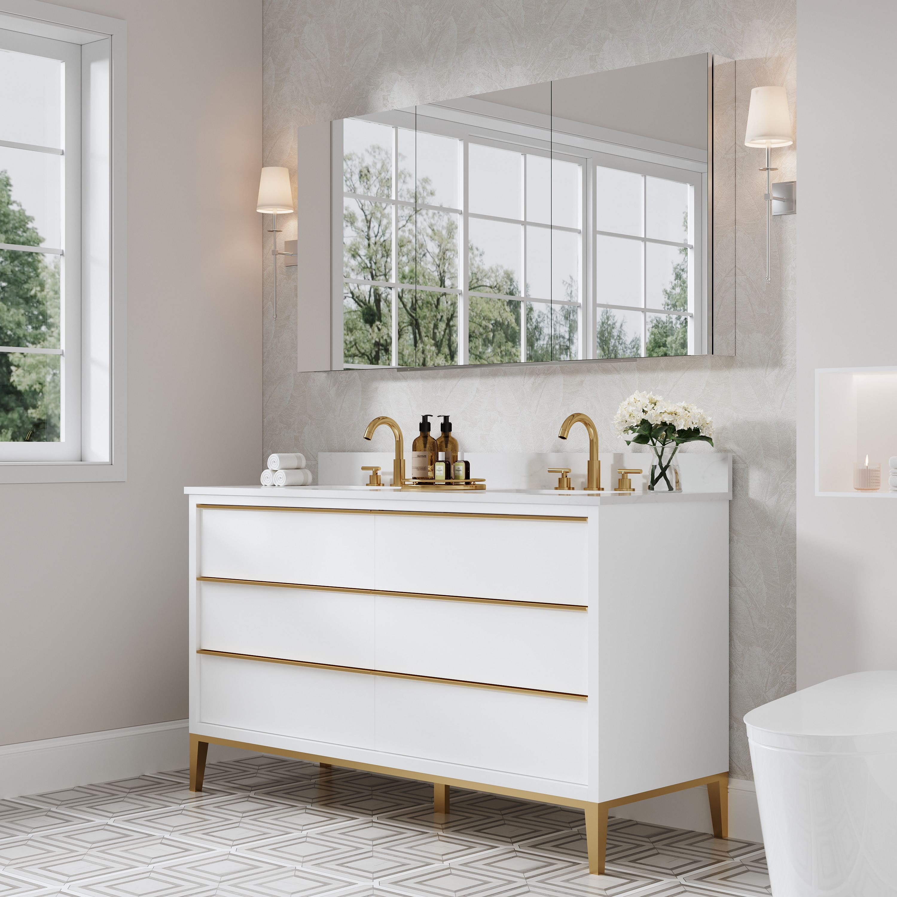 WELLFOR EX-4MC2432L Bathroom-Medicine-Cabinets - View #13