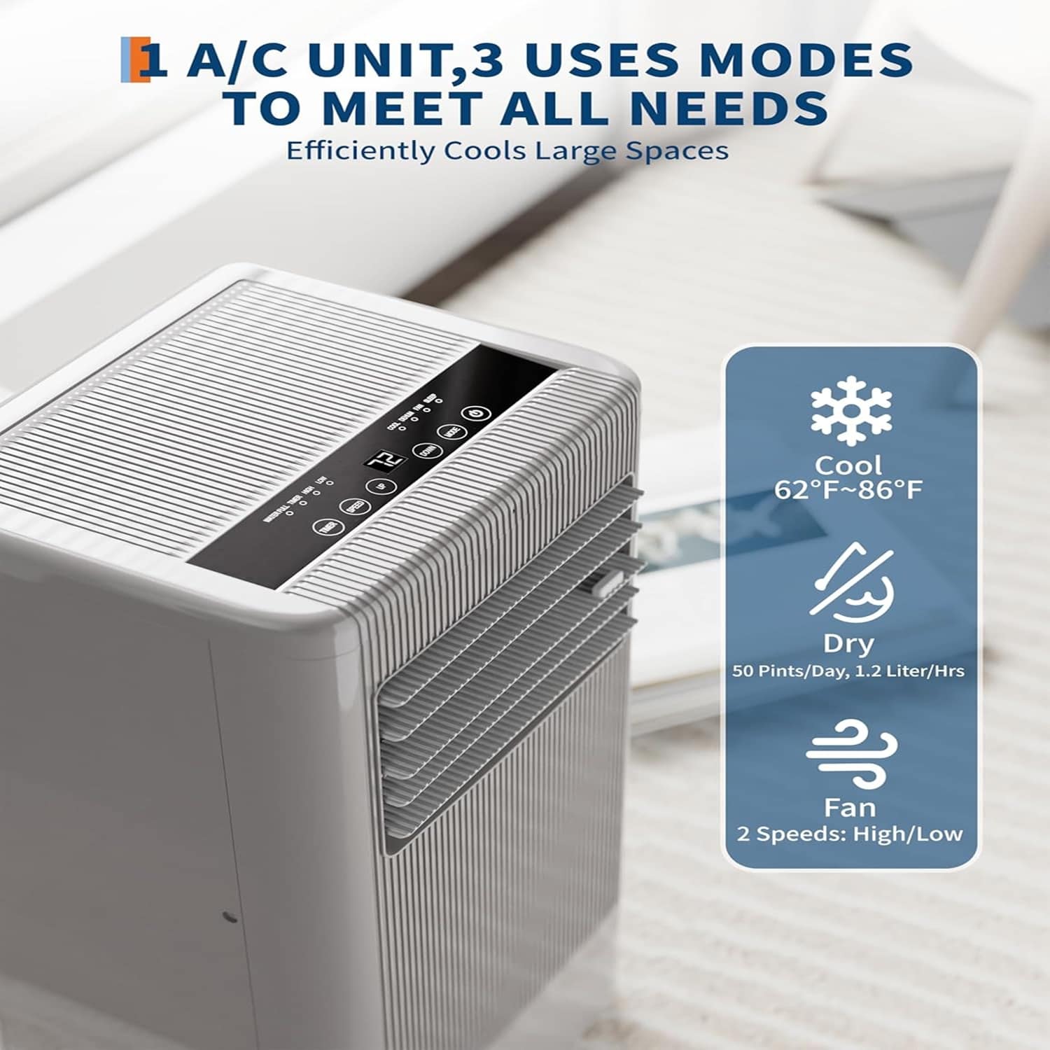 Qeetex MIECON-336TFR8S Portable-Air-Conditioners - View #5