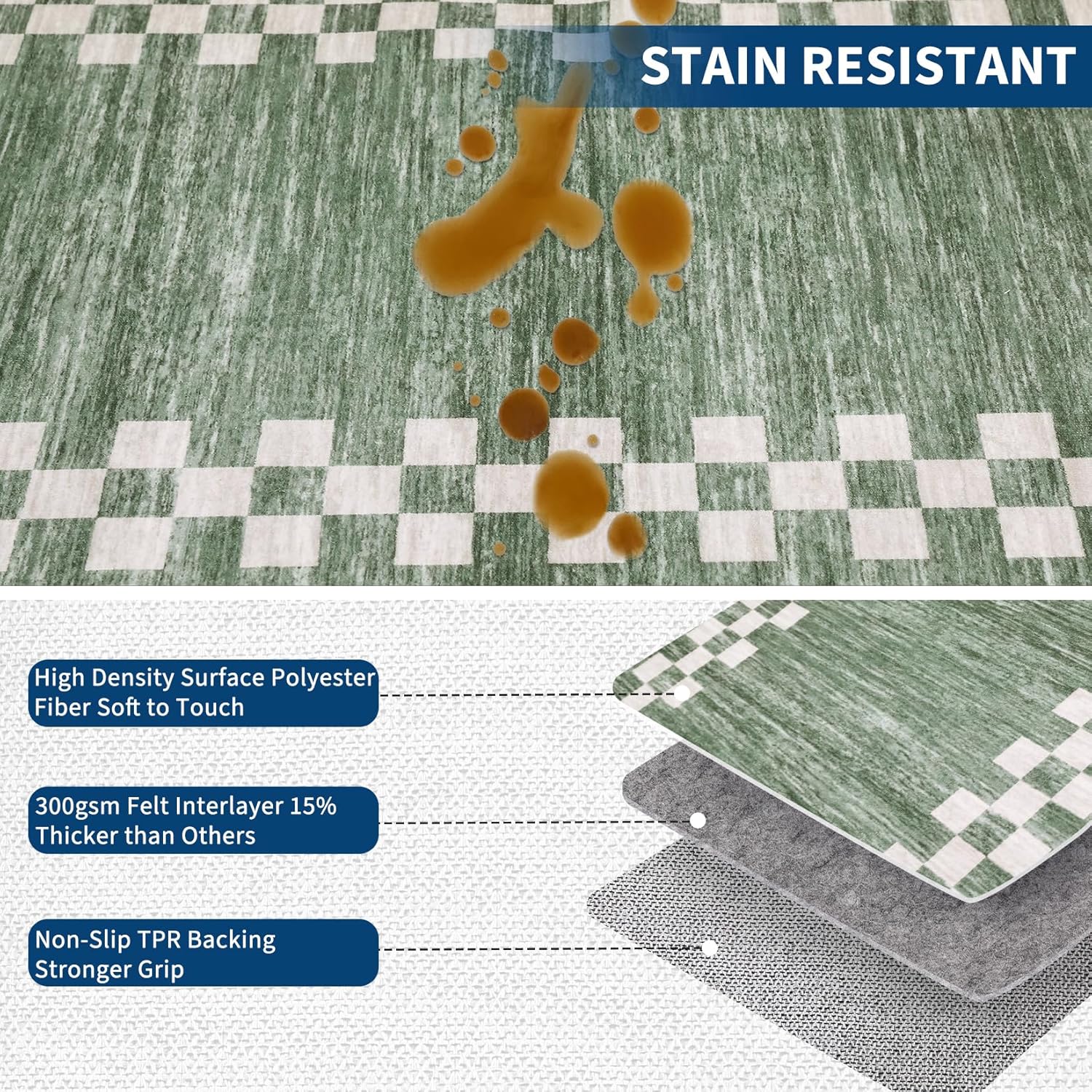 Garvee CBV-VZU8FSNDLQ439-UG rugs - View #3