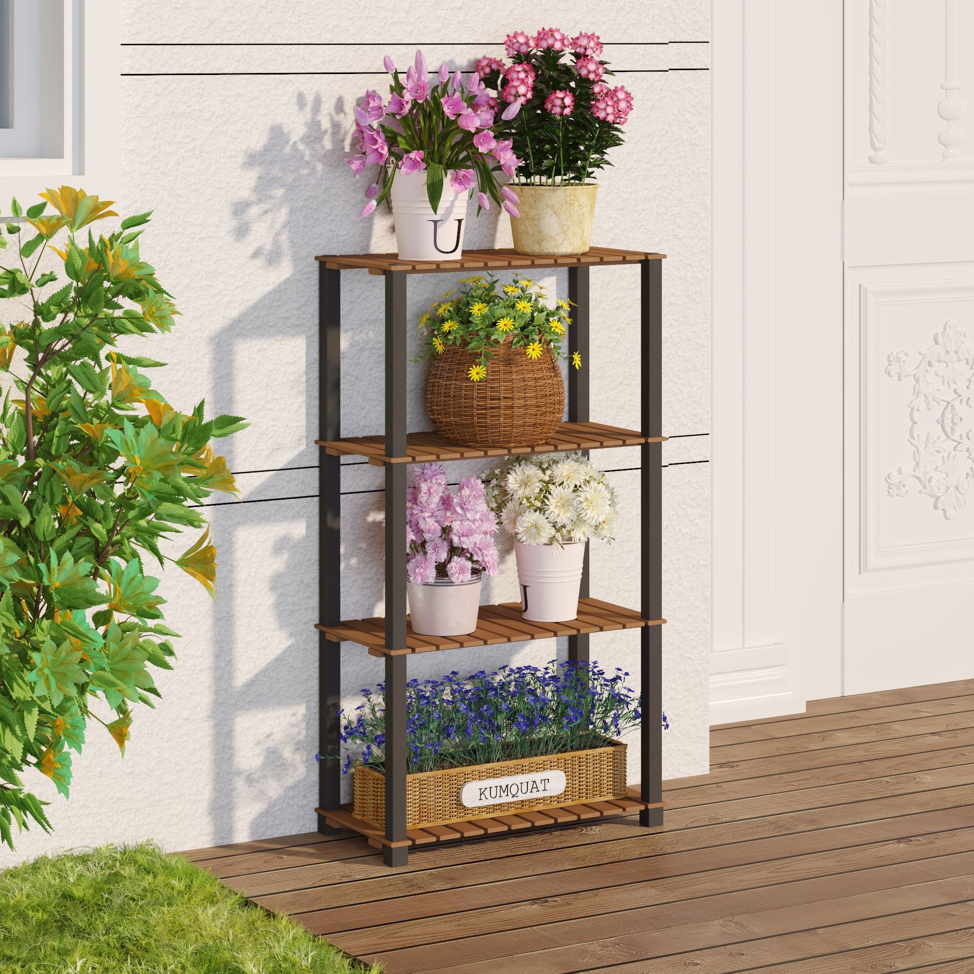 HomLux LW-22365FGBK-A Plant-Stand - View #5