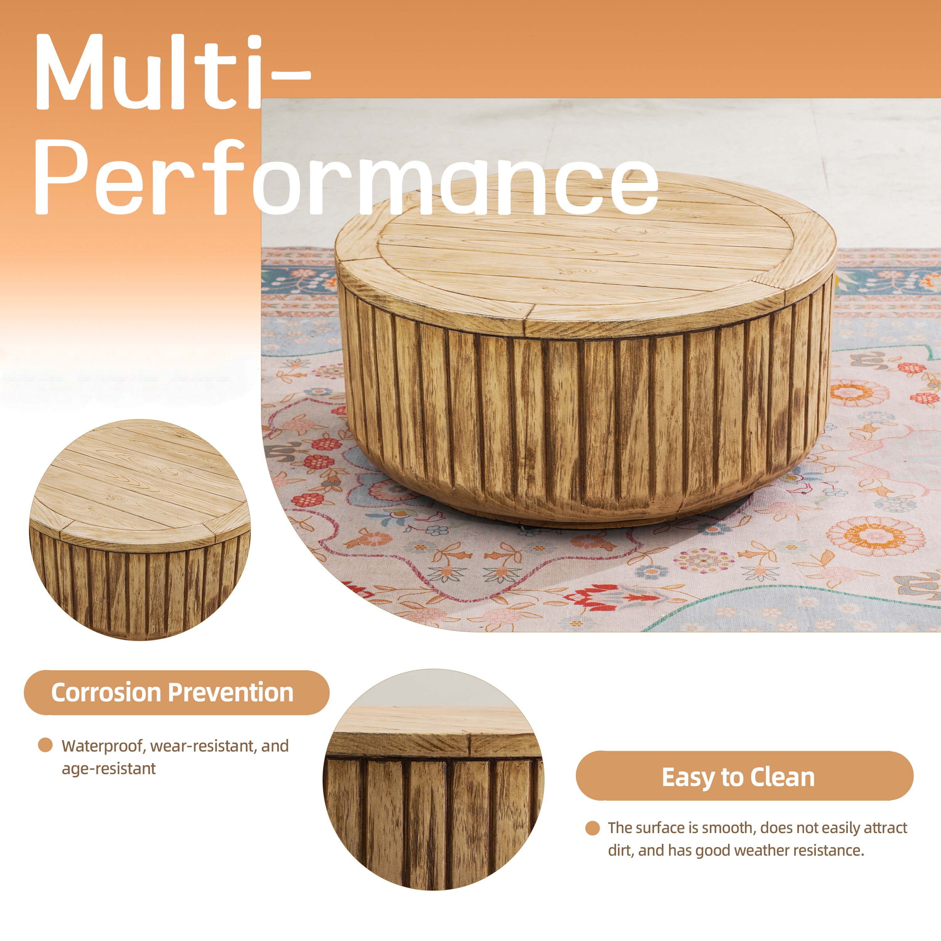 Direct Wicker DWD-24926TA-BR Patio-Tables - View #13