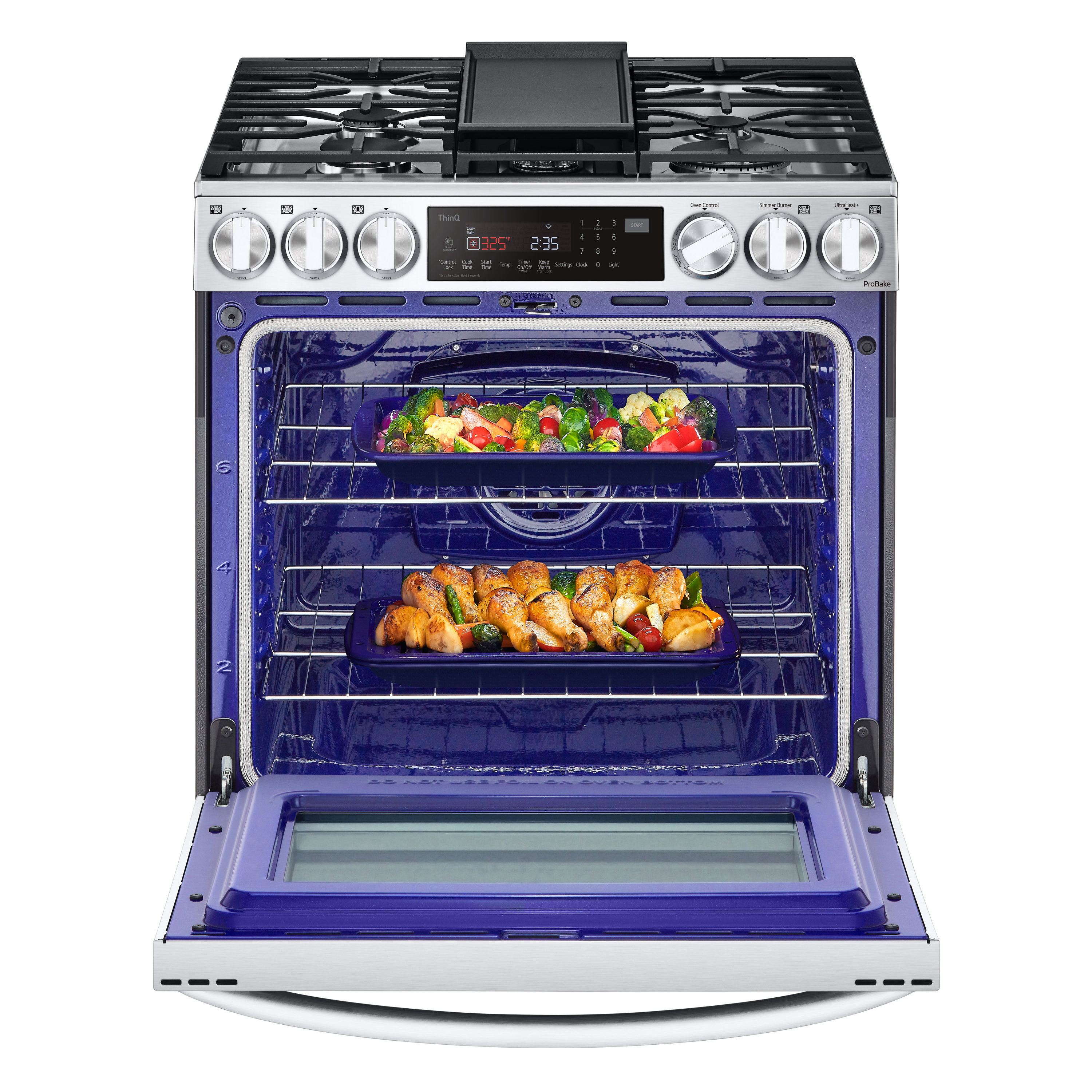 LG LSDL6336F Dual-Fuel-Ranges - View #2