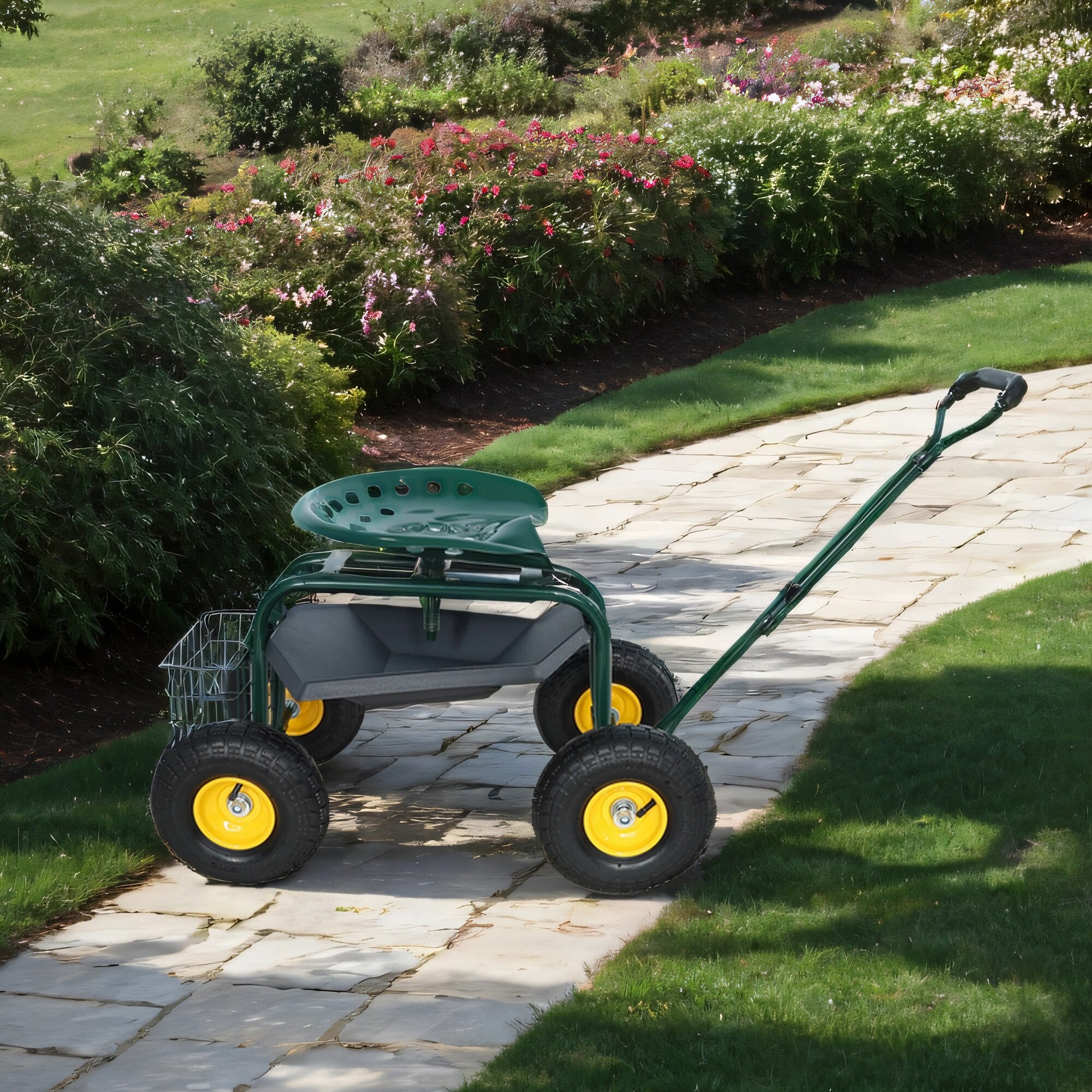 SINOFURN SYB010045GN Yard-Carts - View #4