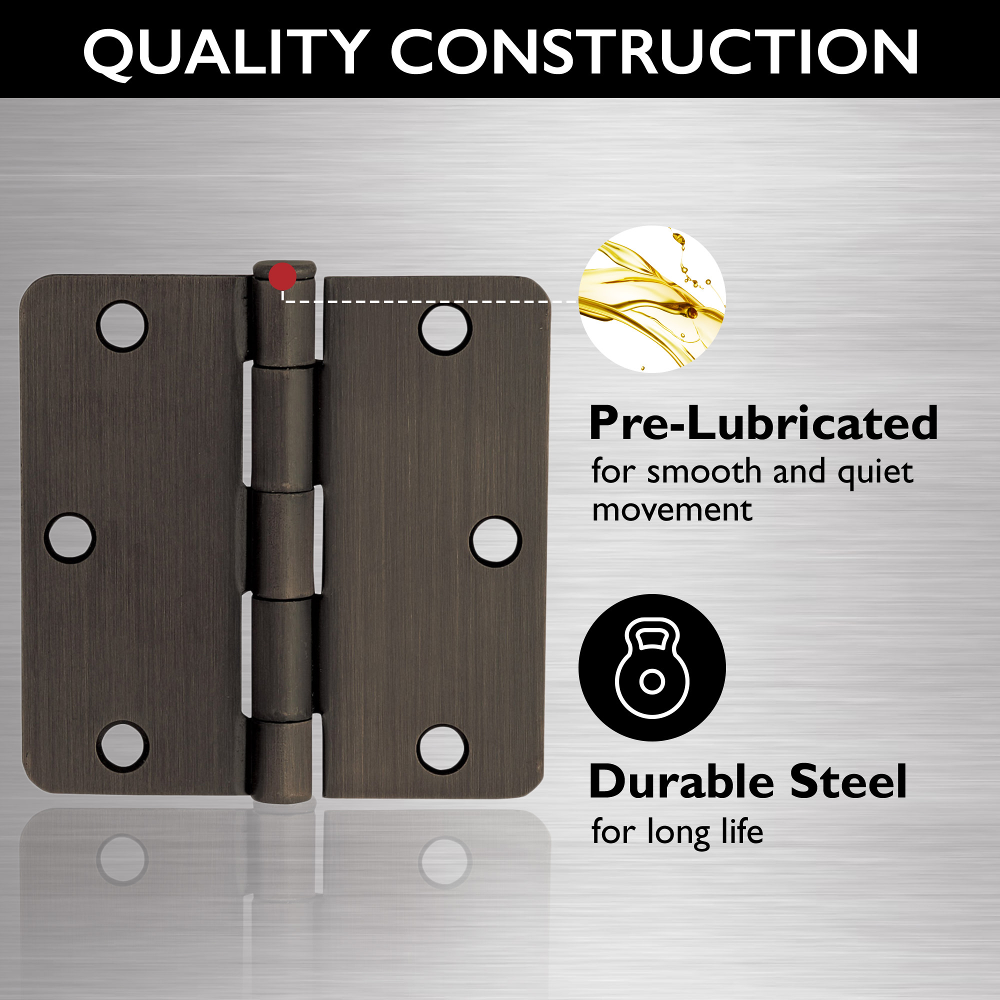 Design House 181370 Entry-Door-Hinges - View #3